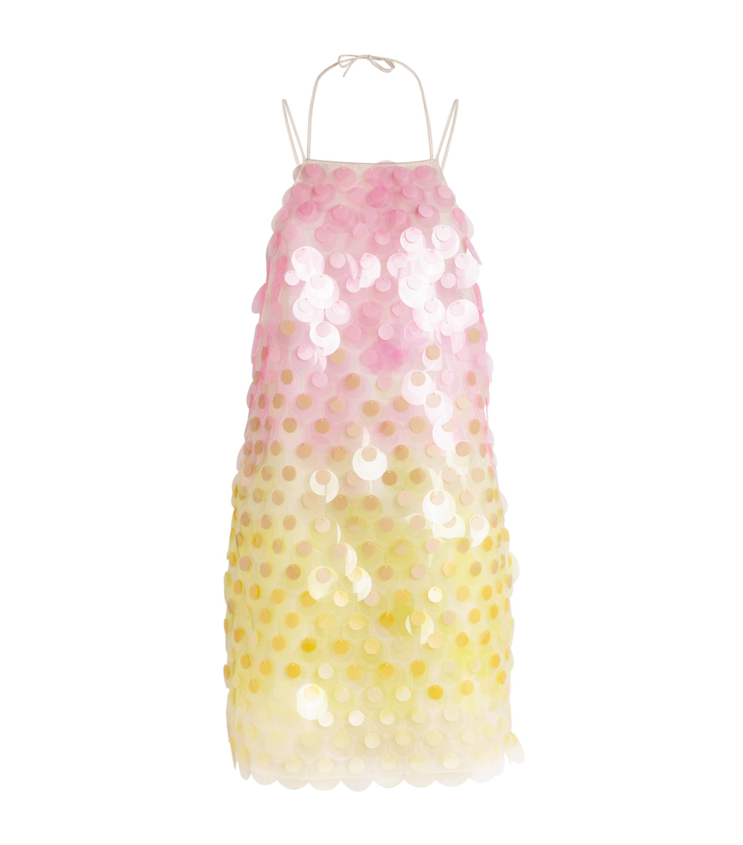 Emily Royal Floral Silk Dress main image 1
