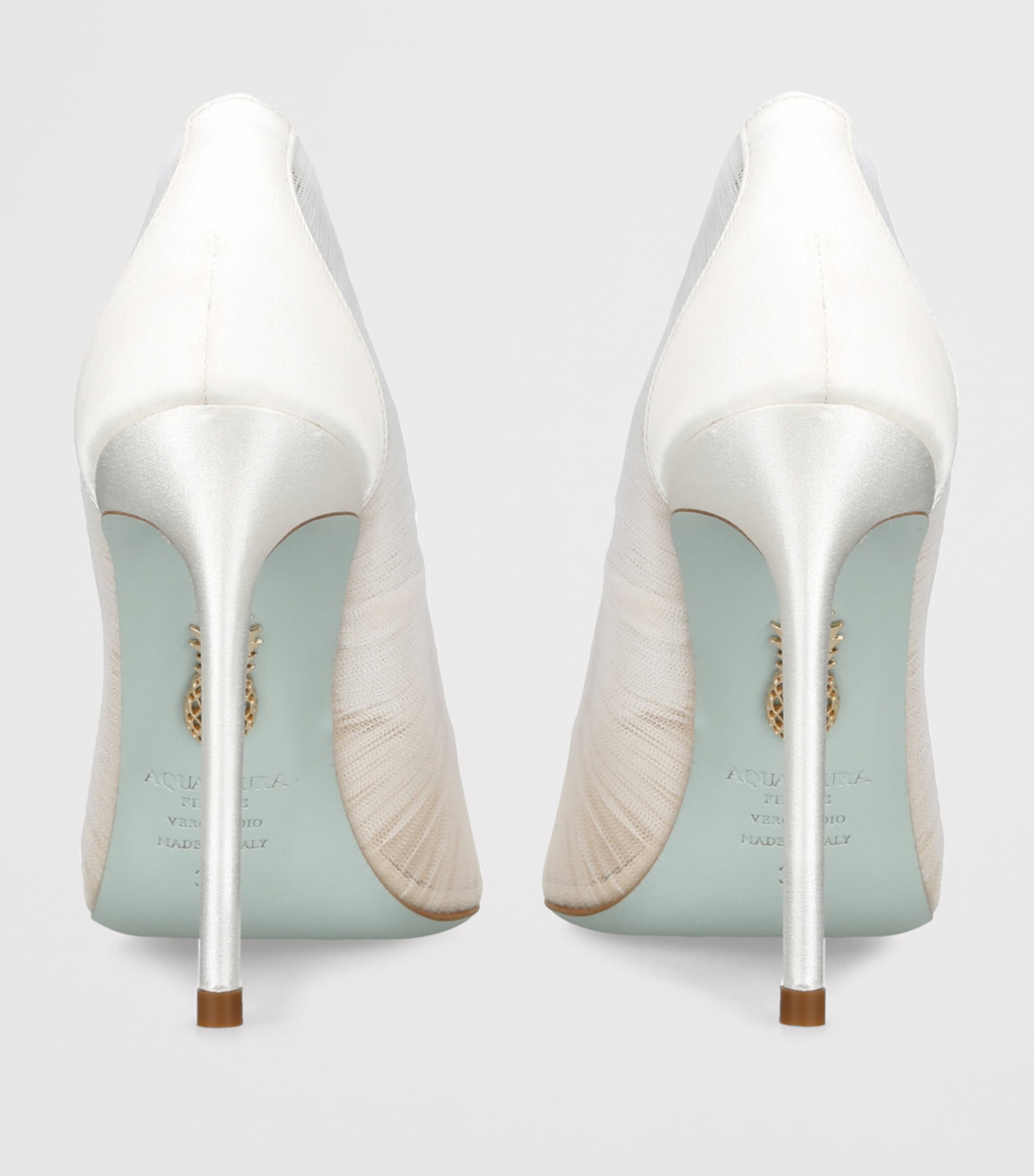 Tulle Voile Pumps 105 WHITE Image 2