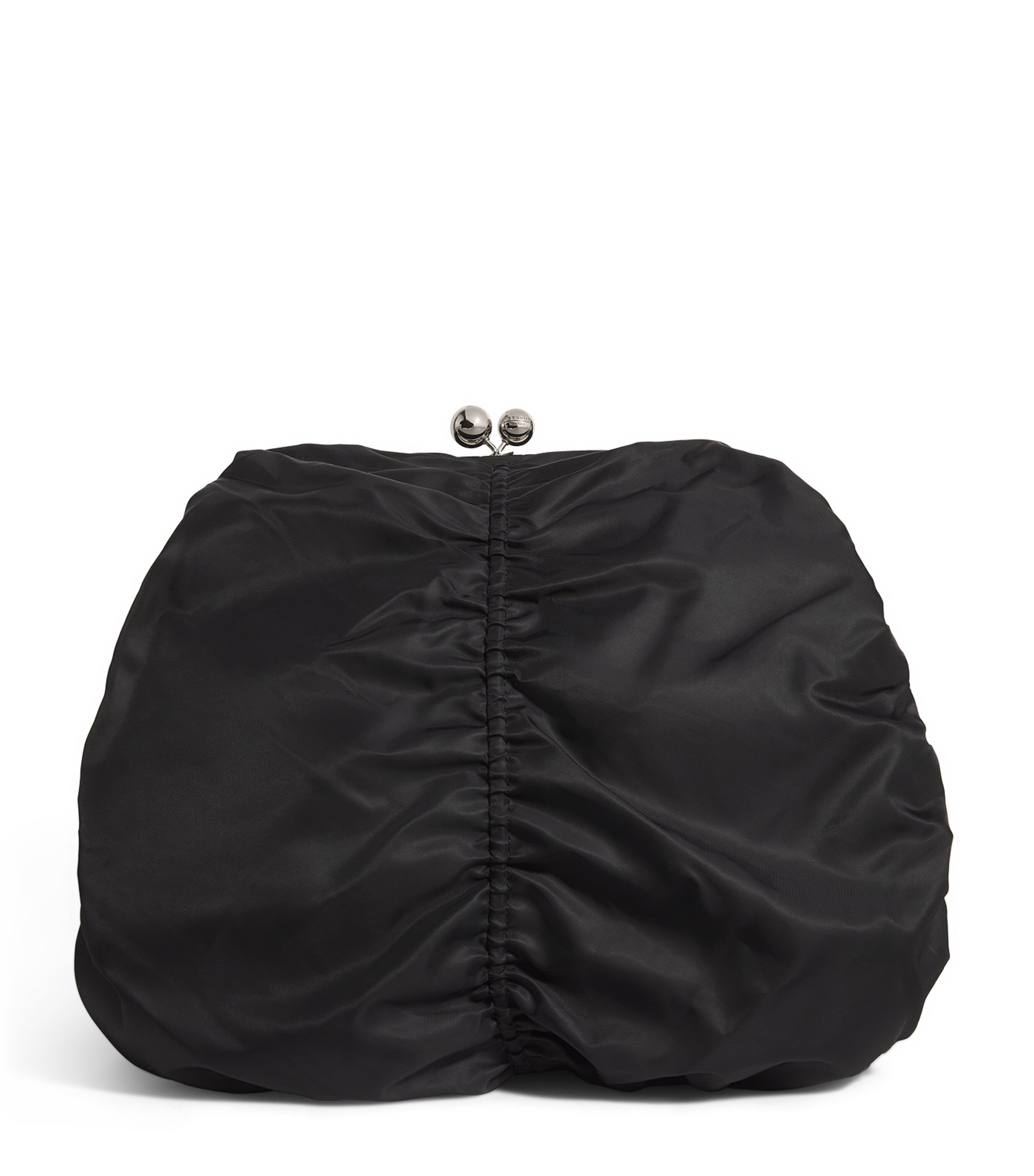 Shop Weekend Max Mara Small Embellished Pasticcino Clutch Bag In Black