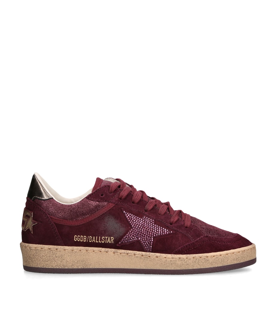 Suede Ballstar Sneakers WINE COMB Image 1