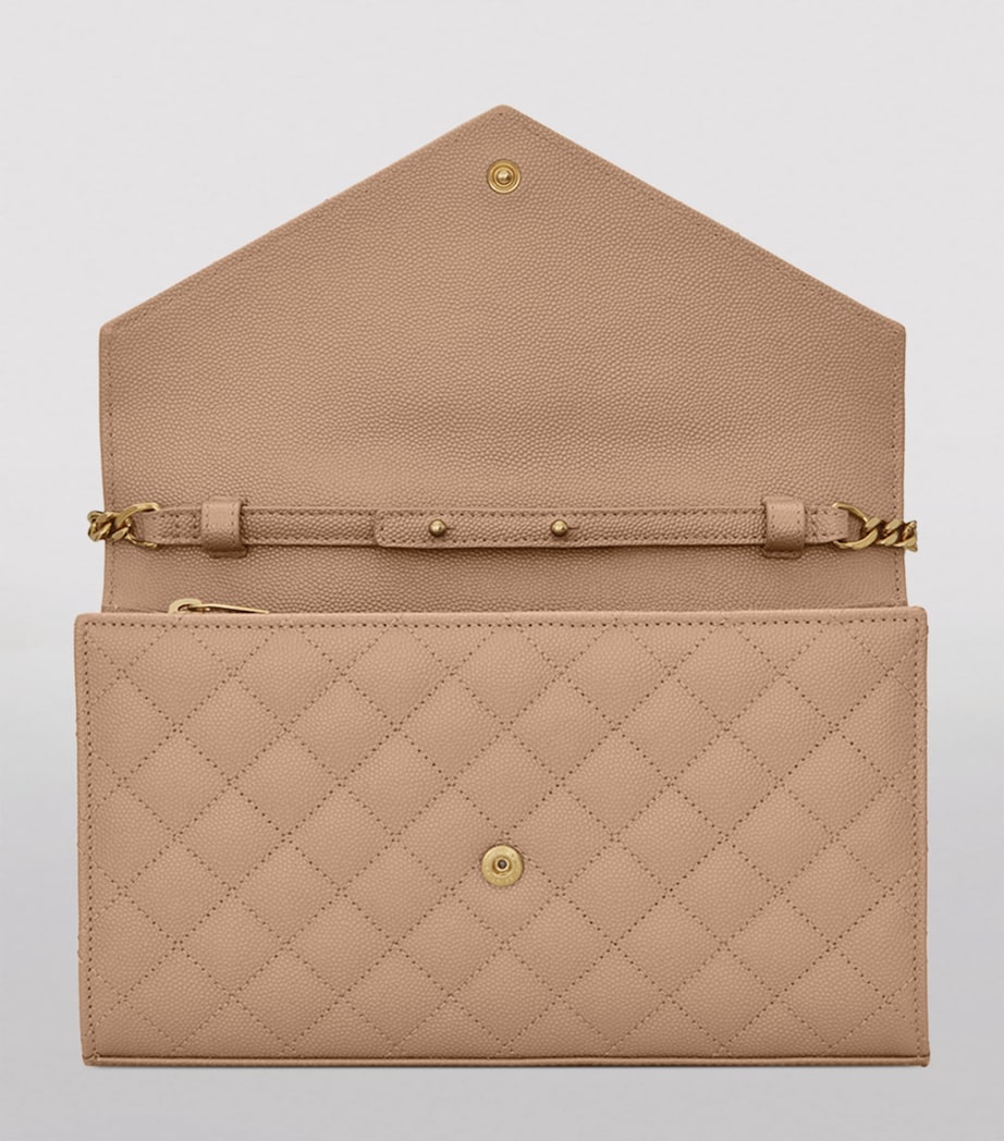 Leather Envelope Chain Wallet 2721 Image 4