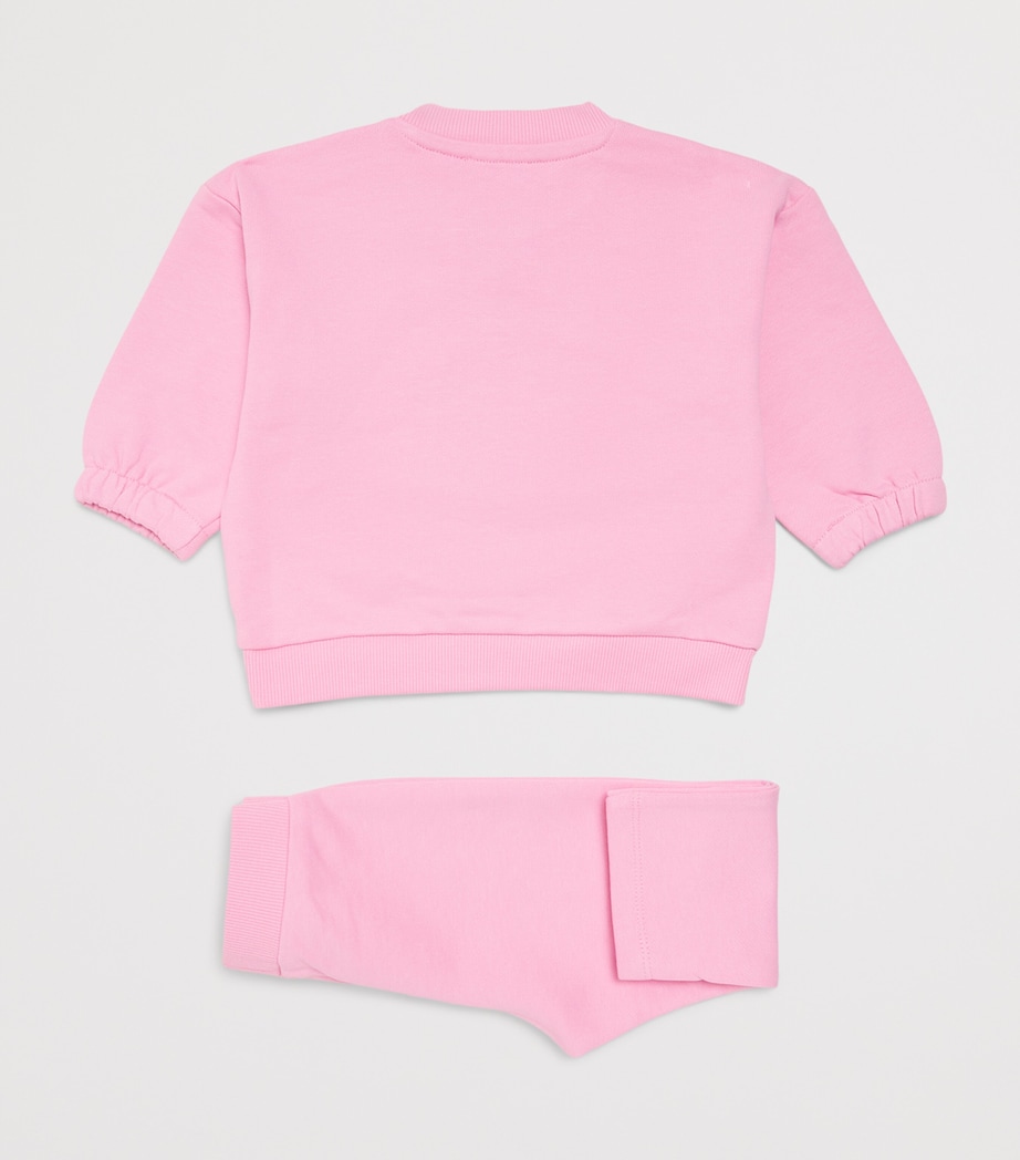 Kenzo Kids Cotton Flower Logo Tracksuit (6 Months-4 Years) Image 2