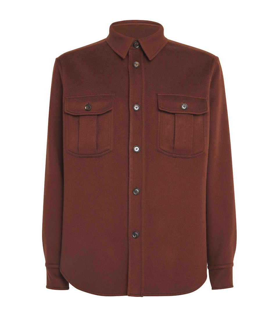 Wool-Cashmere Vagabond Overshirt