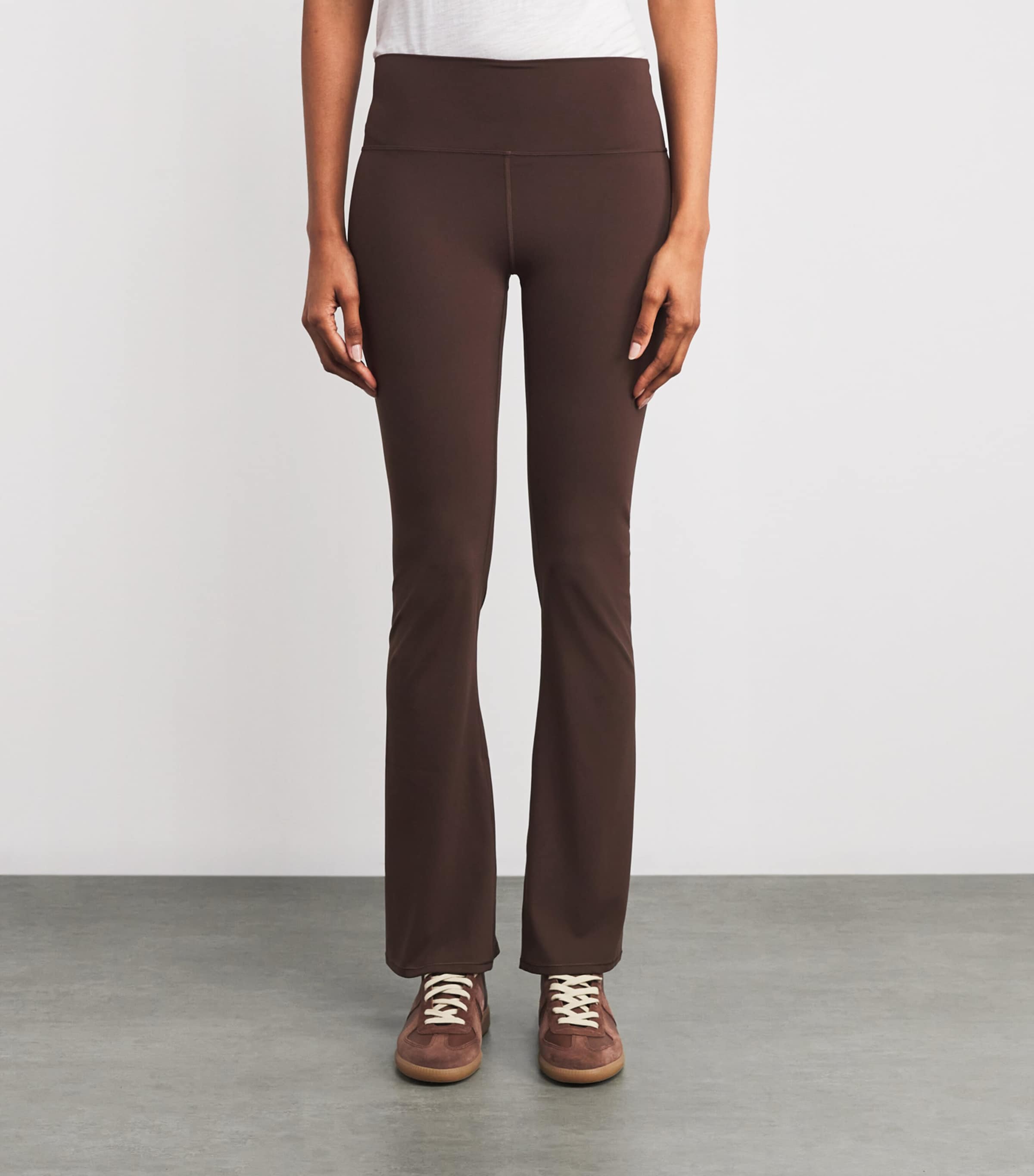 AllTheFeels Slim Flare Leggings JAV JAVA Image 3