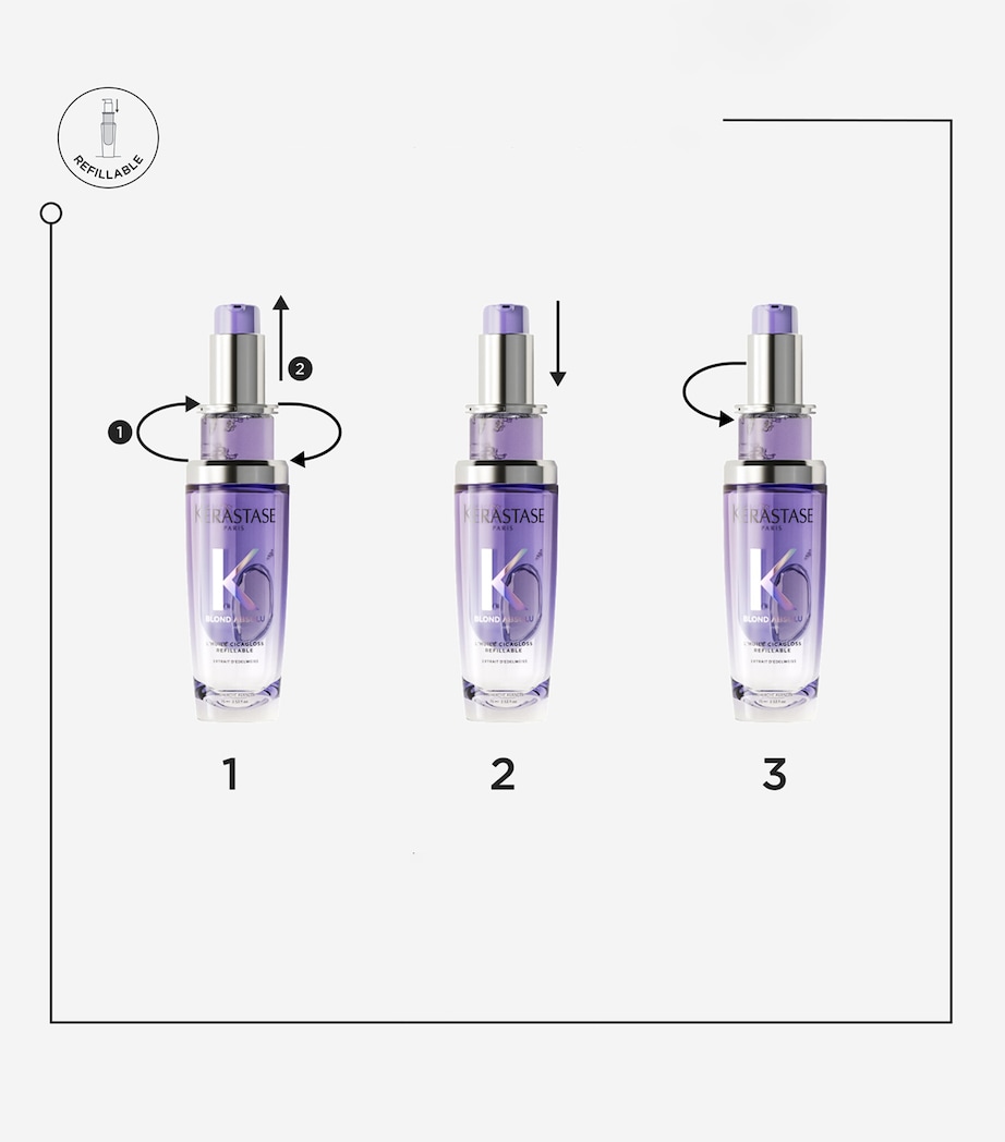 Blond Absolu Cicagloss Hair Oil (75ml) - Refill NO COLOUR Image 3