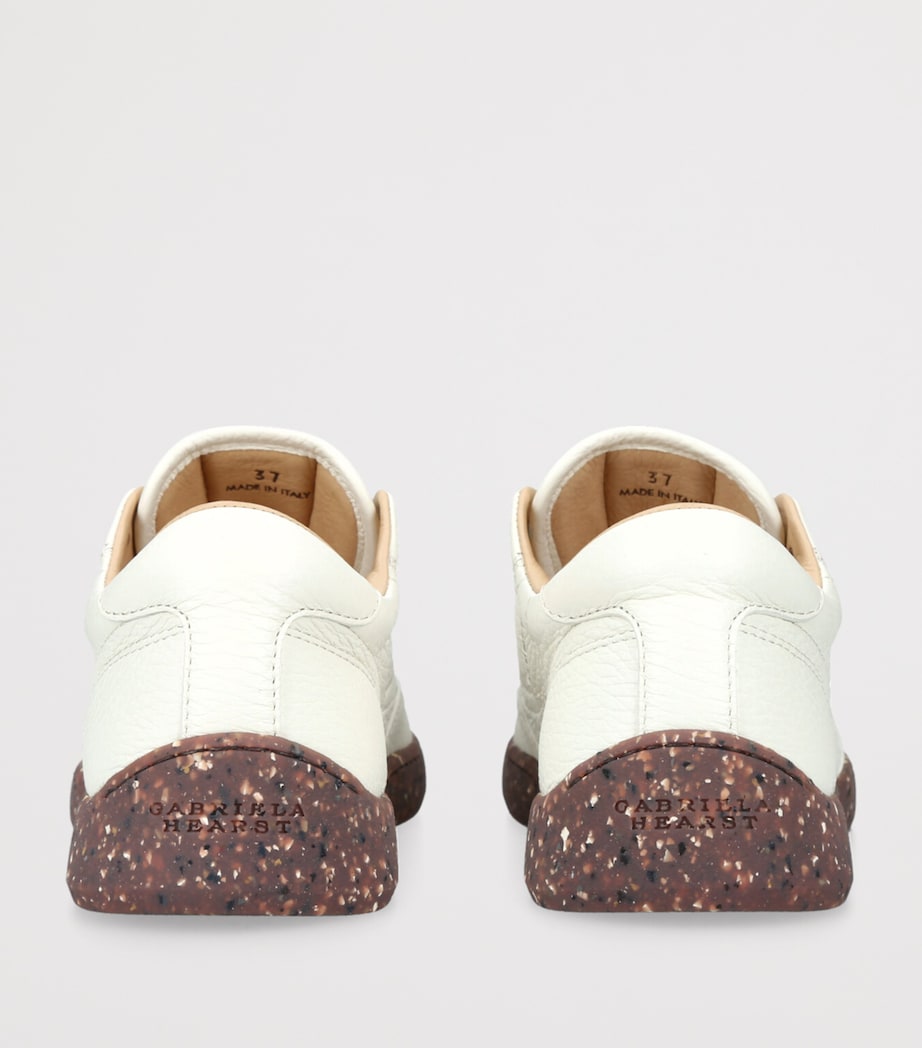 Leather Ohio Sneakers CREAM Image 2