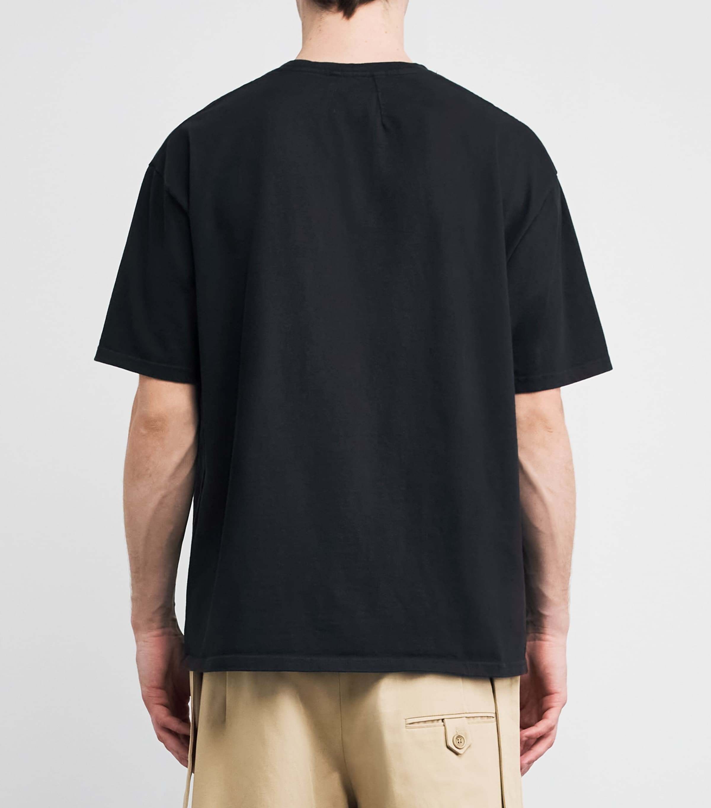 RHUDE × Harrods☆コラボ LAGO DI COMO グラフィックフーディー Rhude x Harrods Cotton Lago Di Como T-Shirt | Harrods US