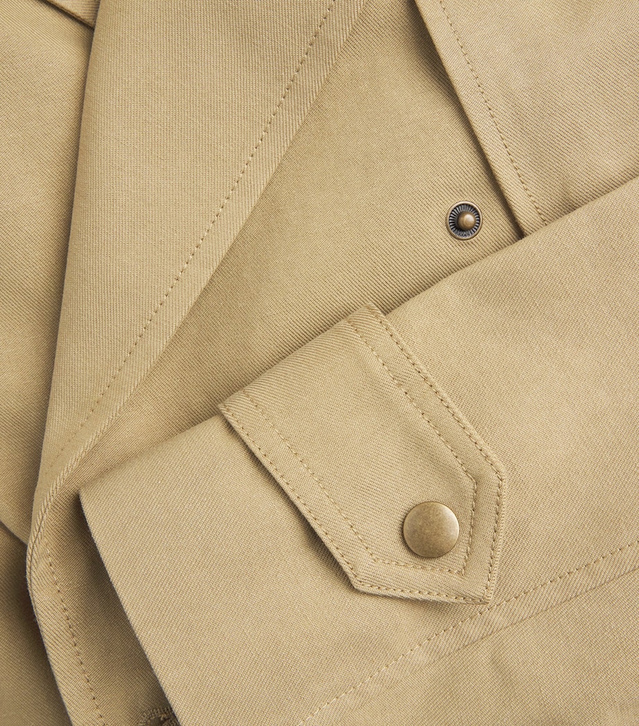 Twill Cropped Orsina Jacket KHAKI Image 5