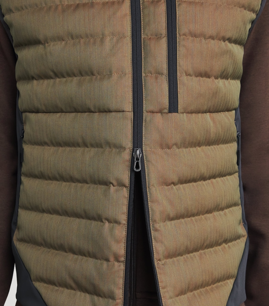 Wool-Blend Intrepid Down Gilet R11 IRIDESCENT Image 6