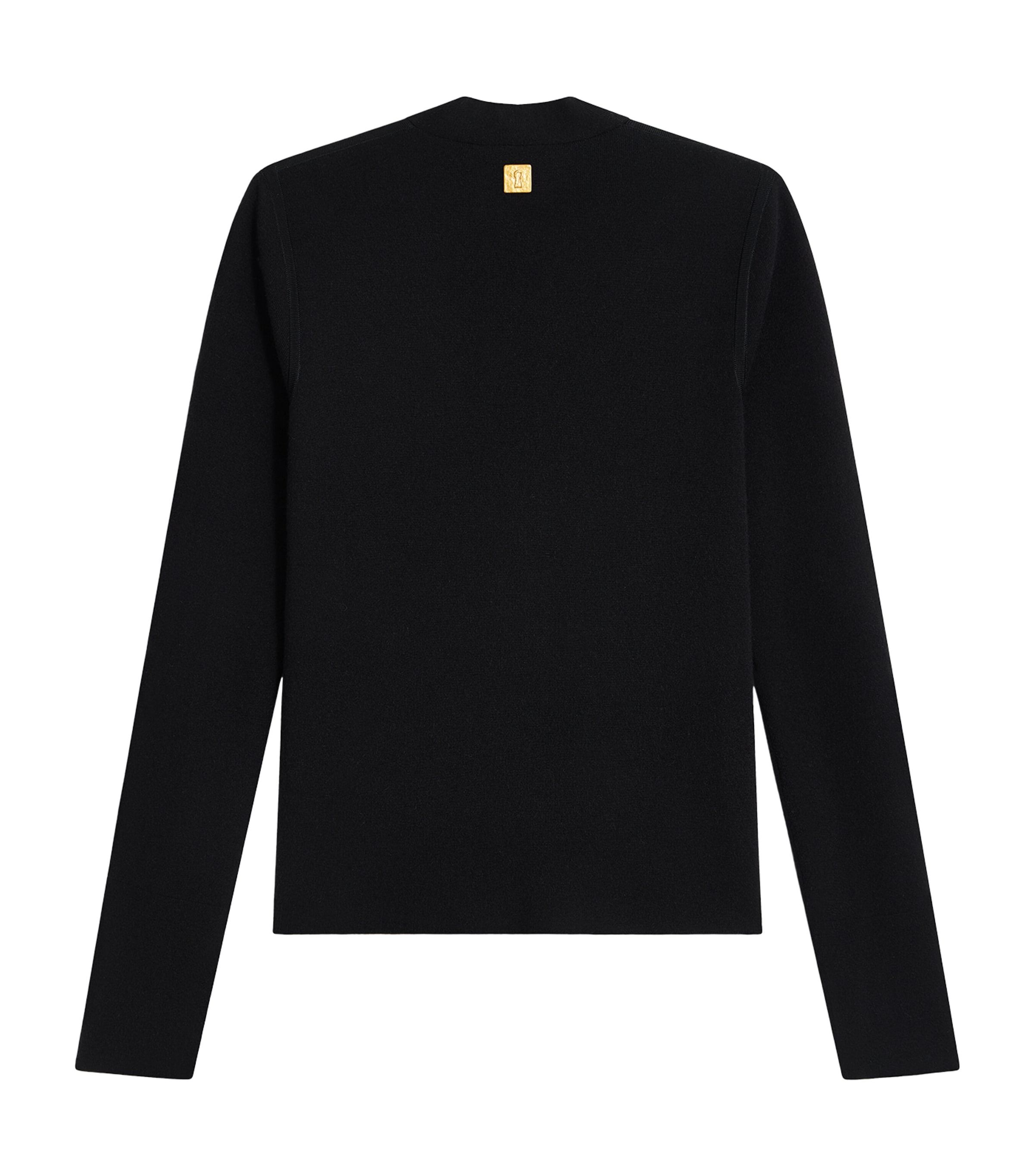Schiaparelli Womens Cashmere-Blend Anatomy Cardigan Black Image 5