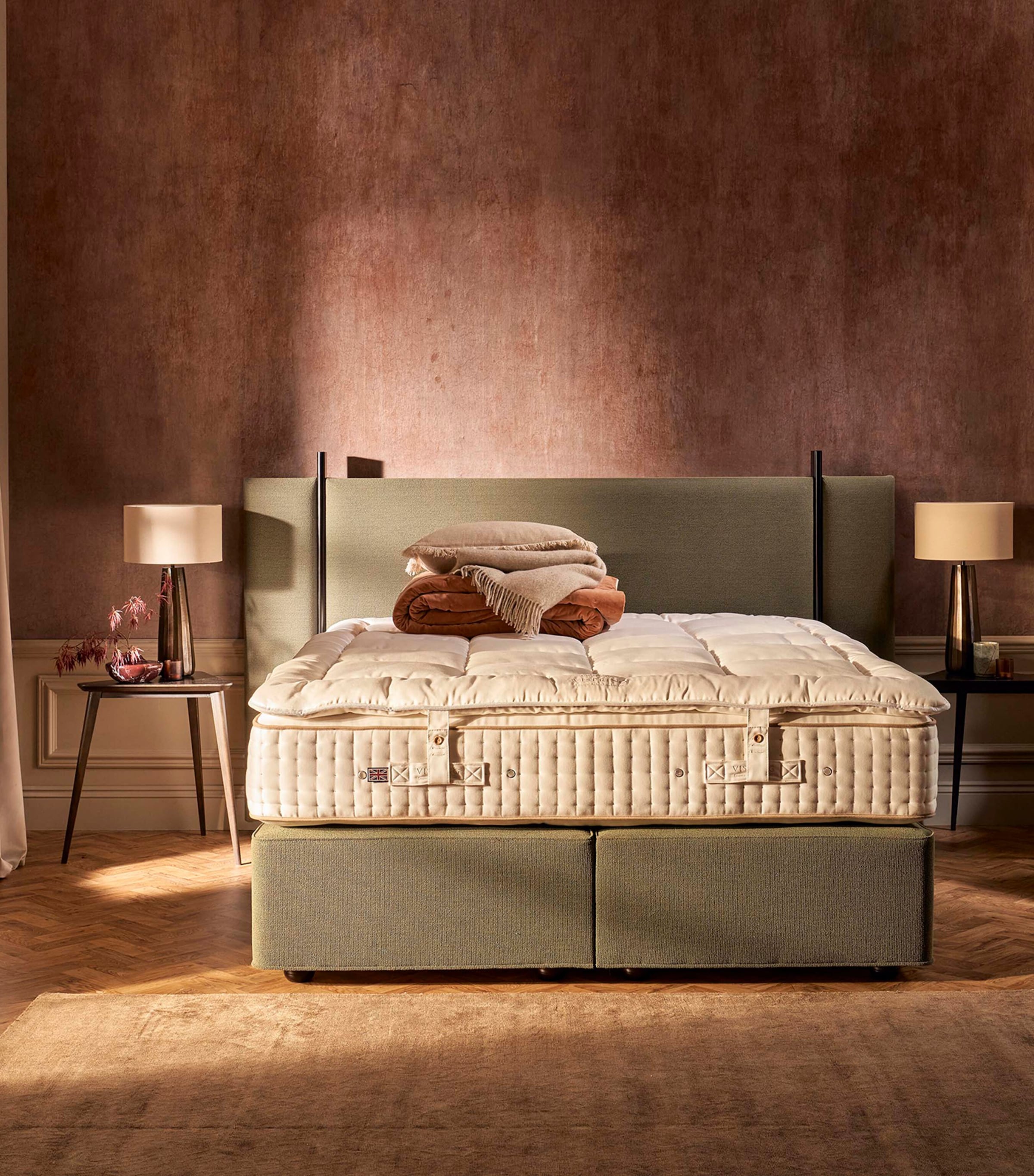 Opulence Mattress Topper (150cm x 200cm) WHITE Image 5