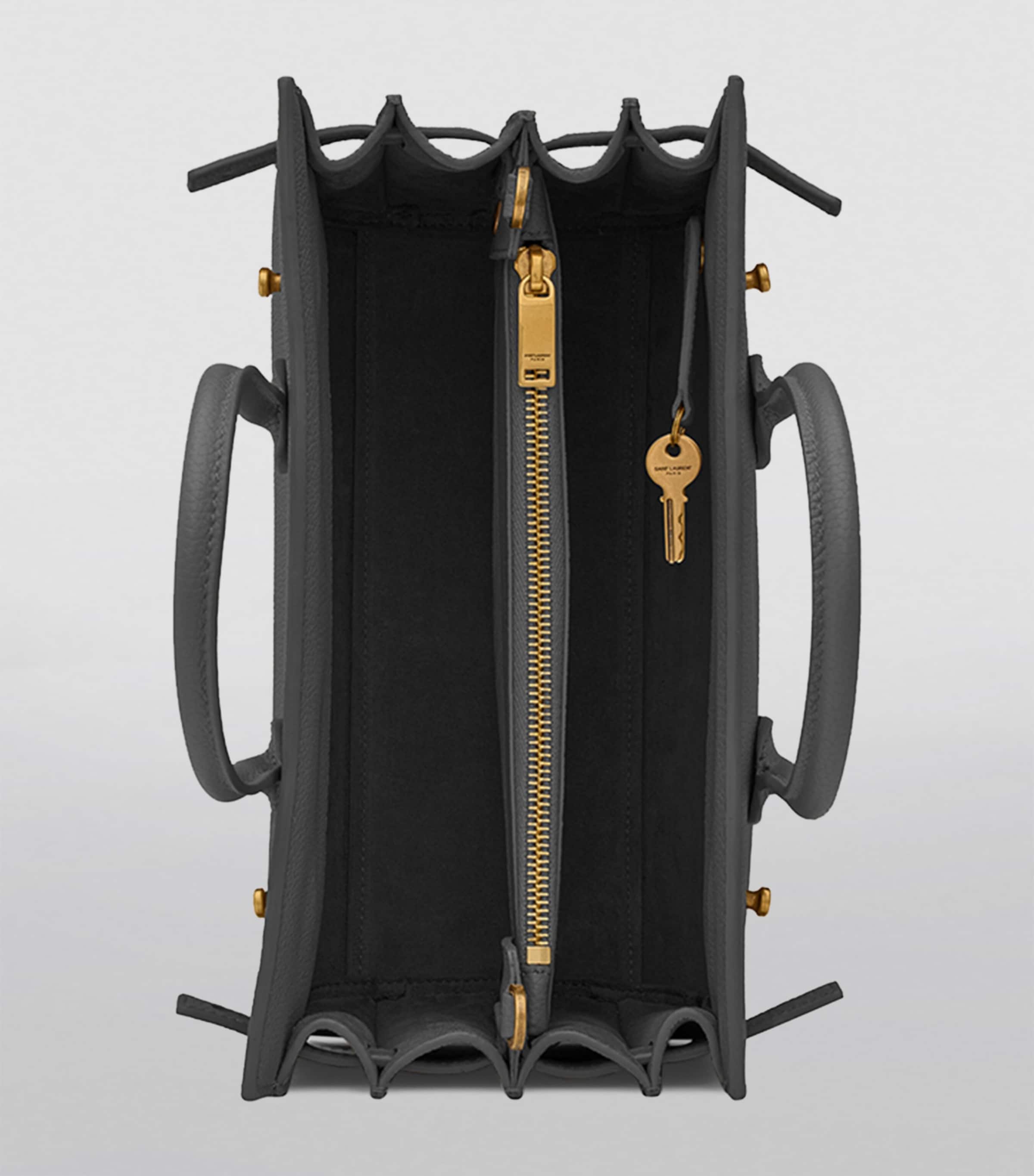 Saint Laurent Grey Sac de Jour Tote Bag | Harrods US