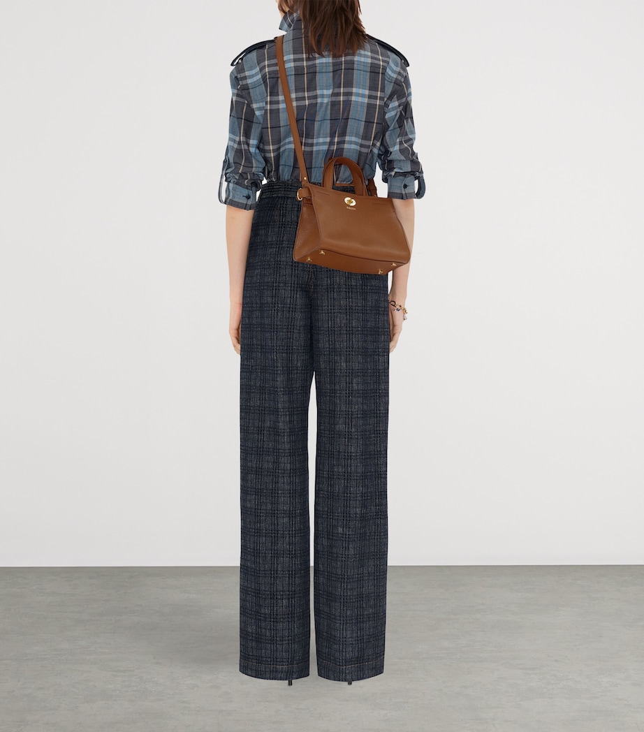 Mini Calfskin Cotswolds Tote Bag HAZEL Image 3