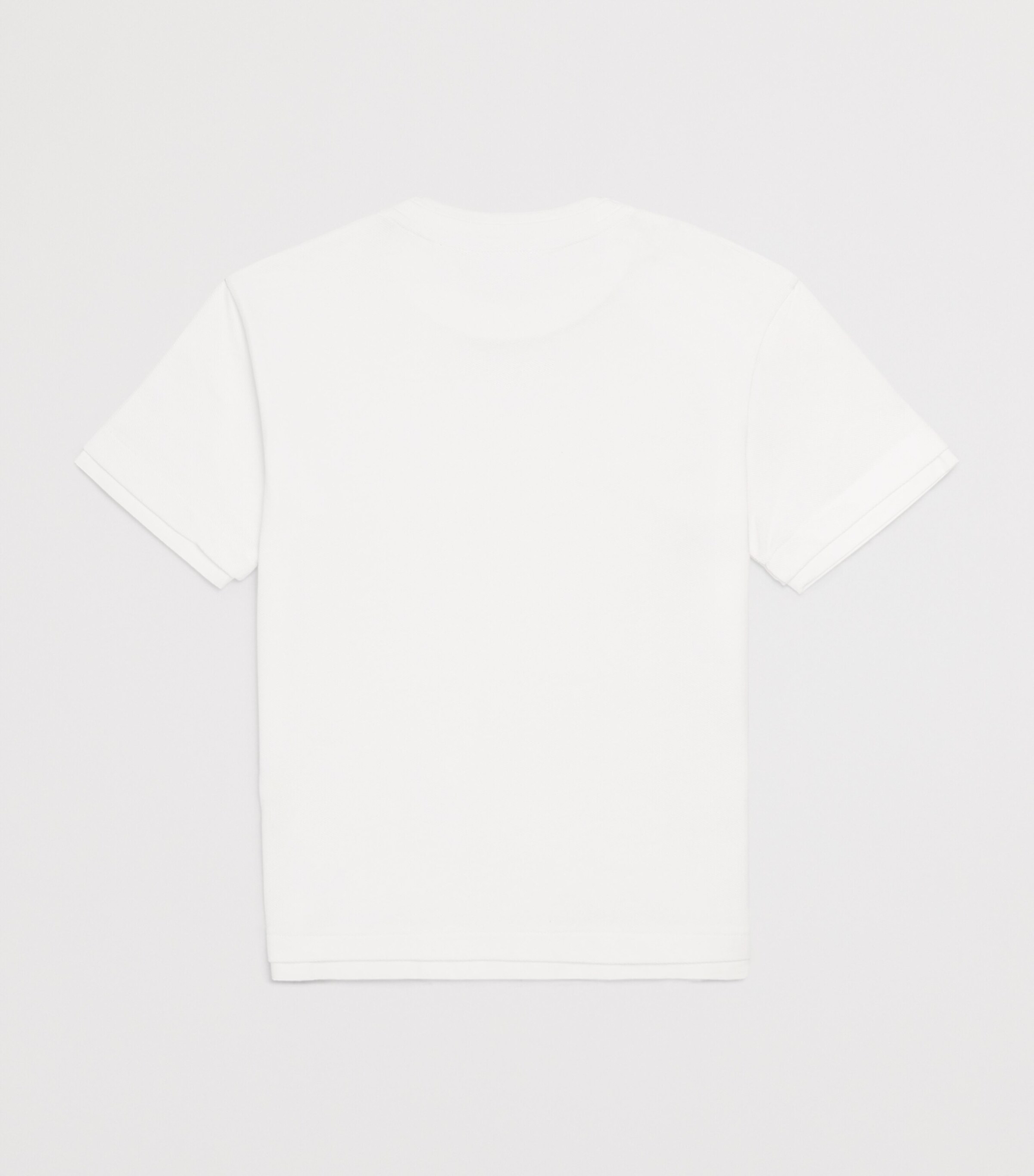 Balmain Kids Cotton Logo T-Shirt (4-14 Years) White/blue Image 2