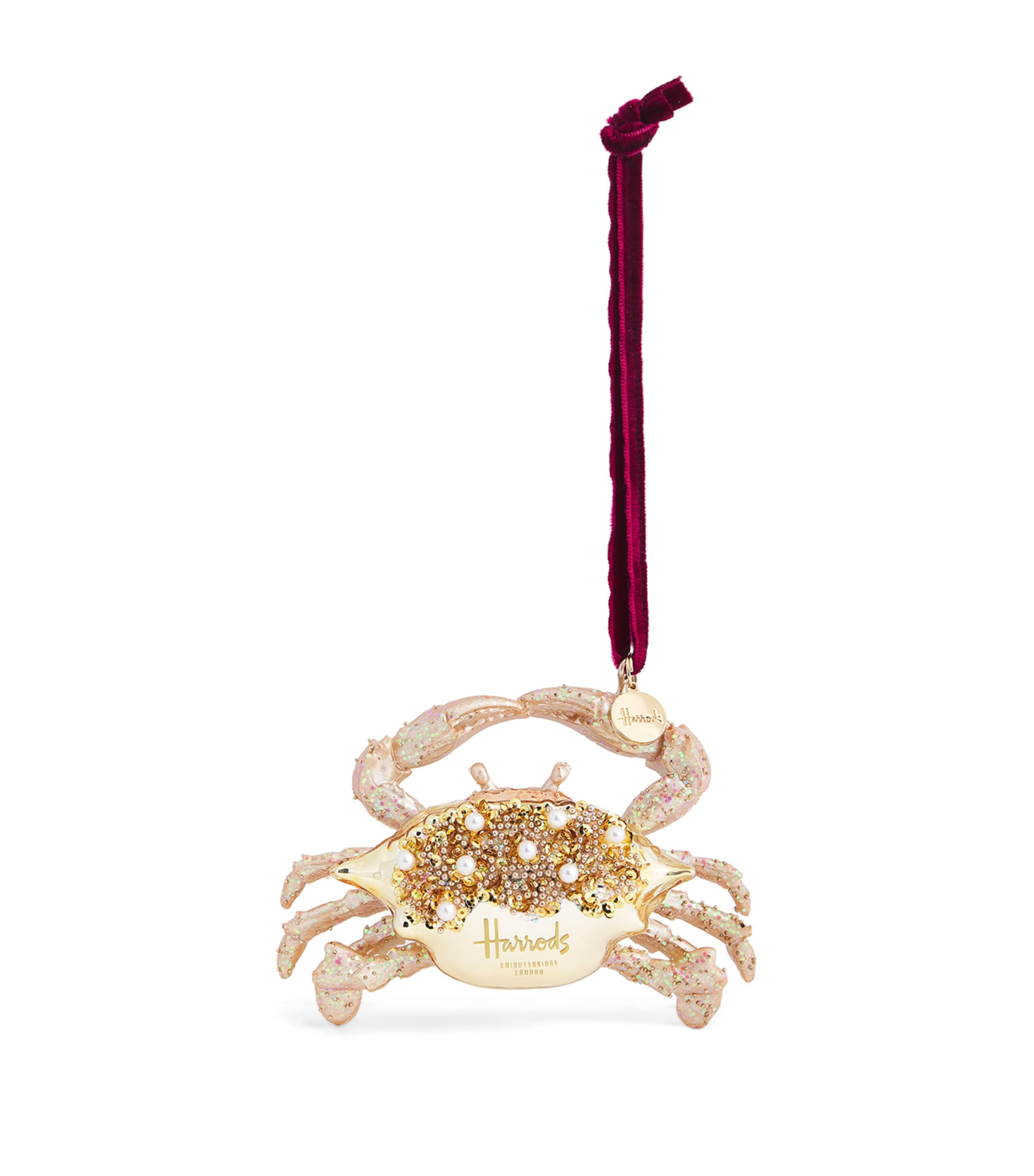 Harrods Embellished Crab Tree Decoration