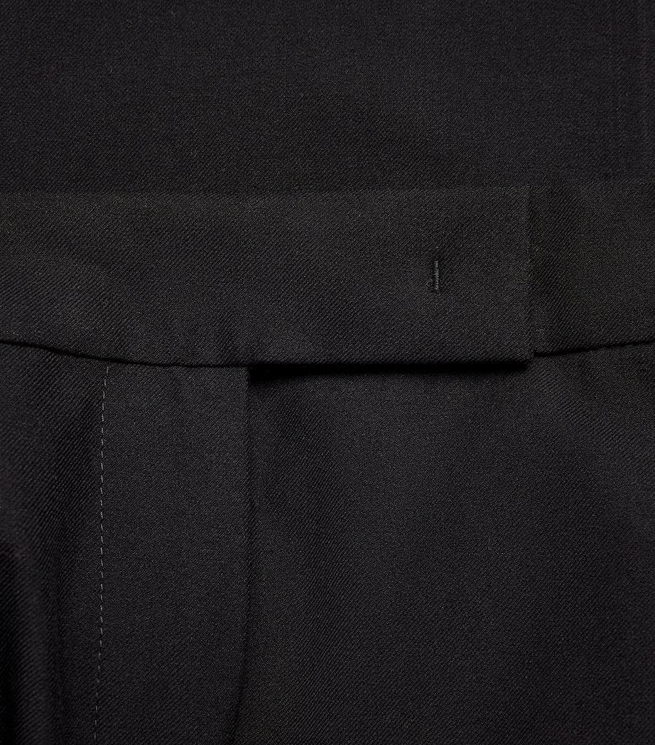 Wide-Leg Trousers BLACK Image 5