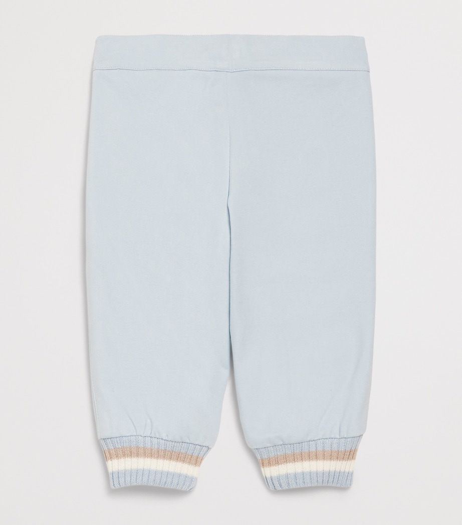 Jersey-Trim Trousers (1-24 Months) CIELO Image 2