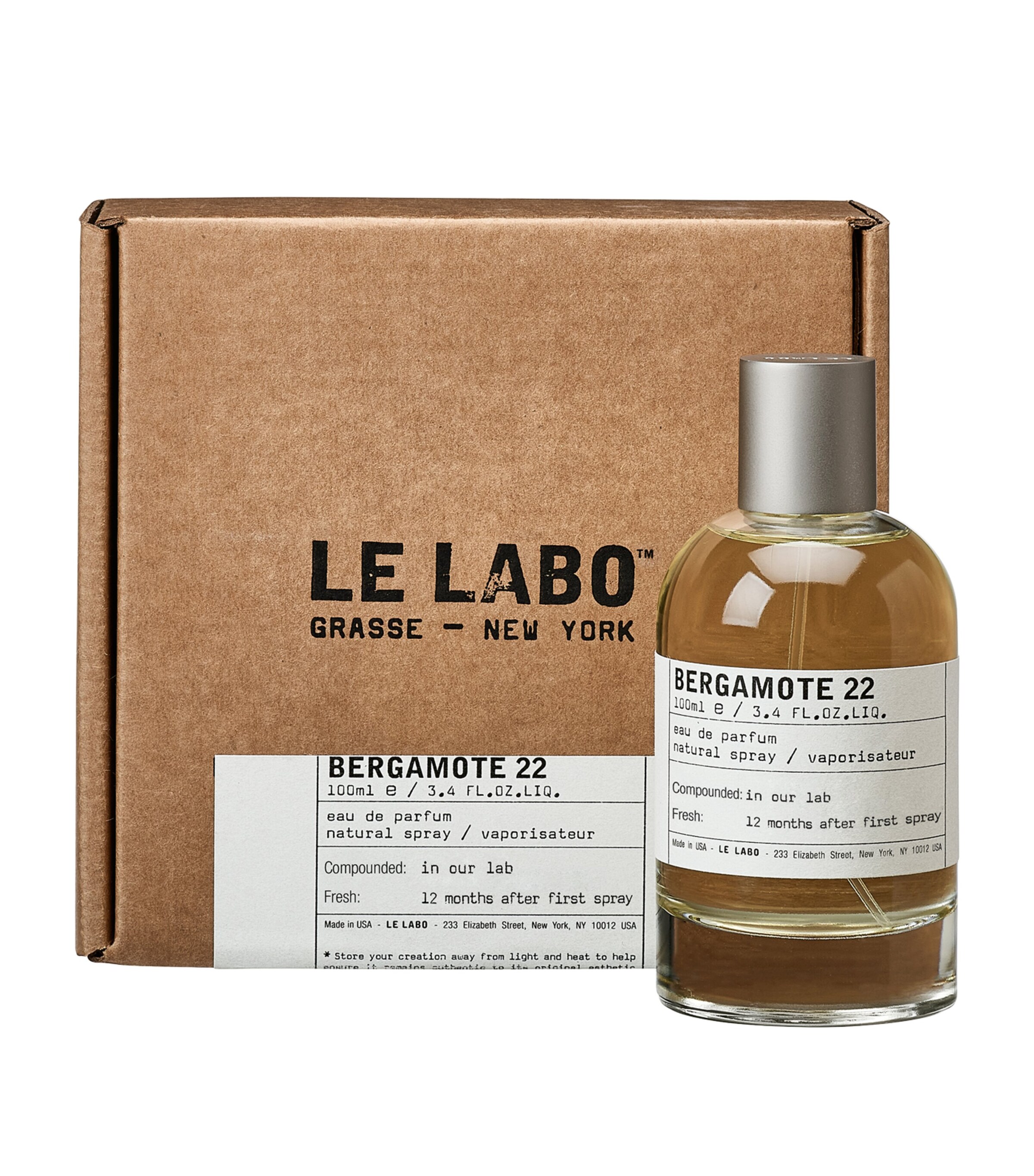 Le Labo Bergamote 22 Eau de Parfum (100ml) | Harrods US