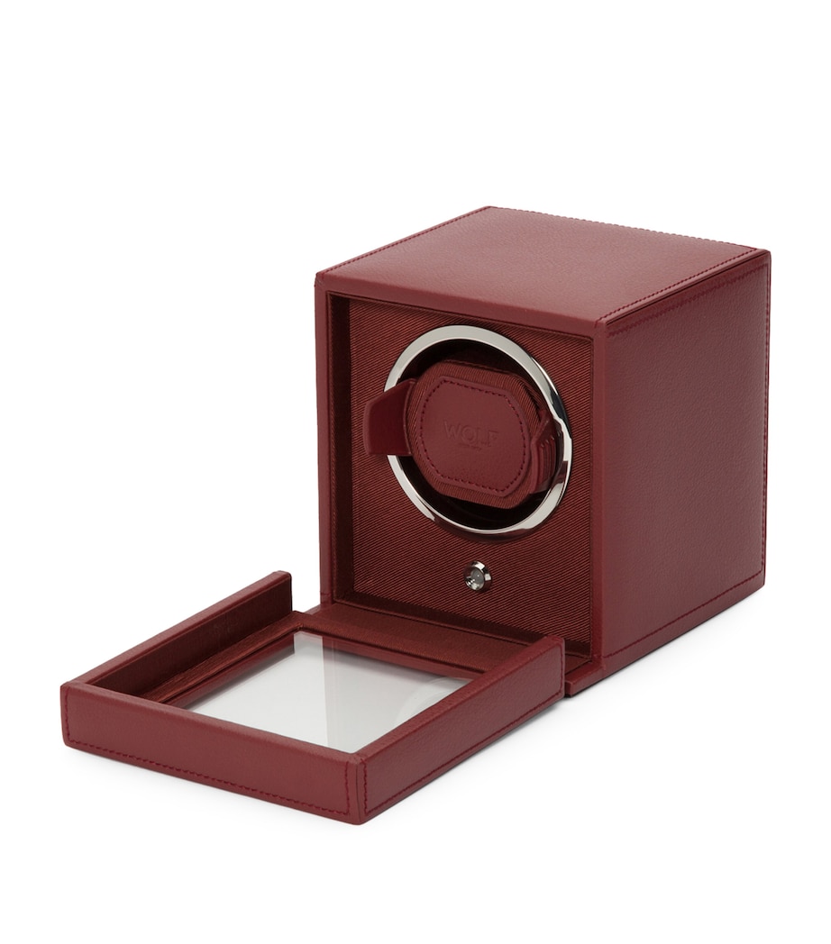 Cub Watch Winder with Cover BORDEAUX Image 2