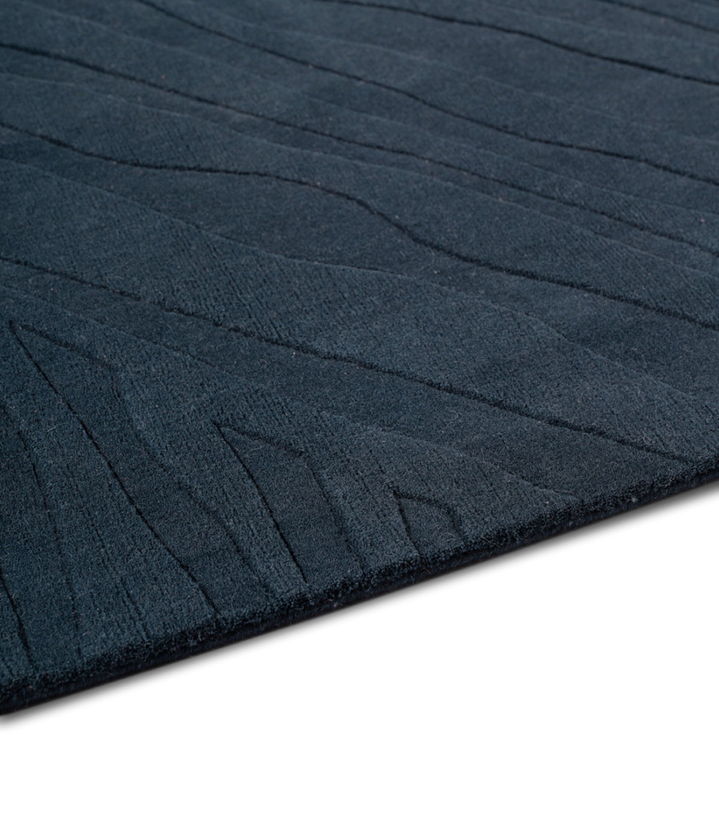 Ariso Midnight Rug (2.74m x 1.83m) BLUE Image 2