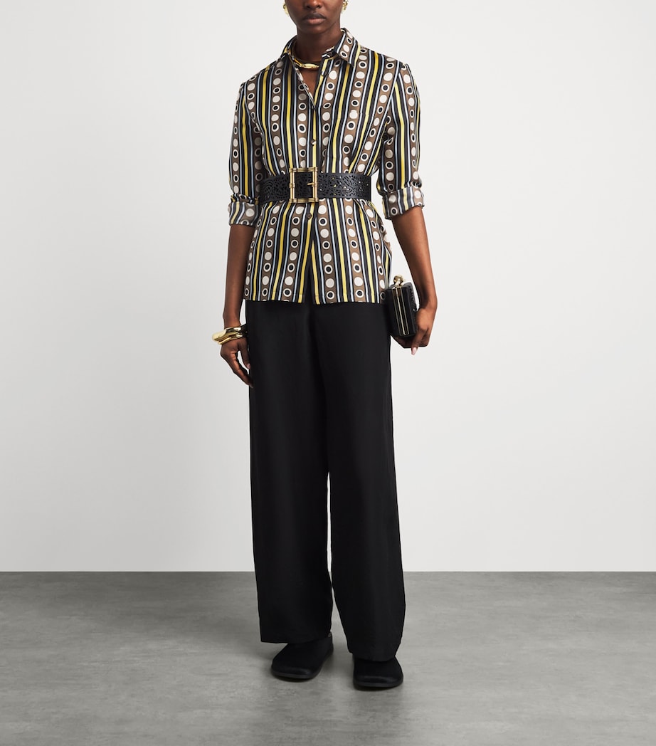 La Doublej Womens Silk Printed Shirt Sanctuary Image 2