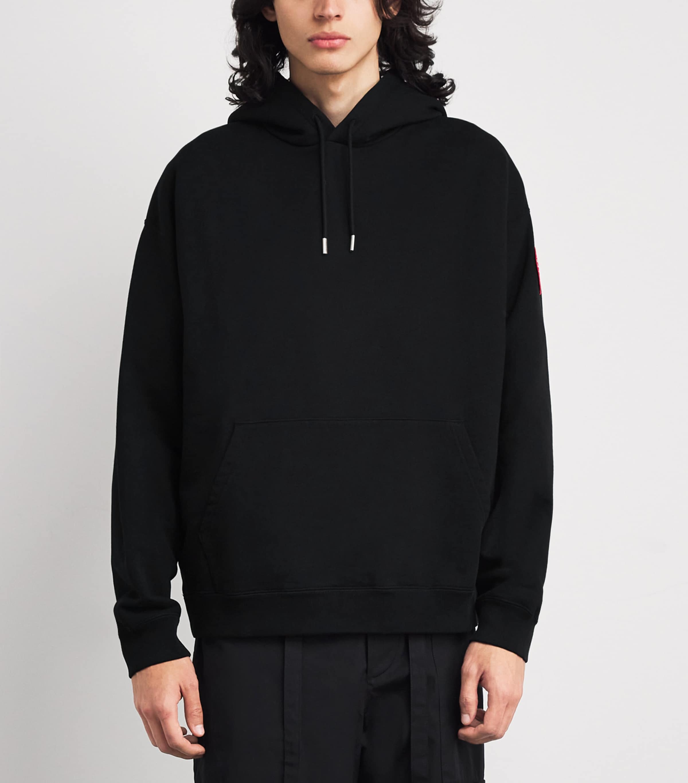 Canada Goose Mens Organic Cotton Rove Hoodie Black Image 3