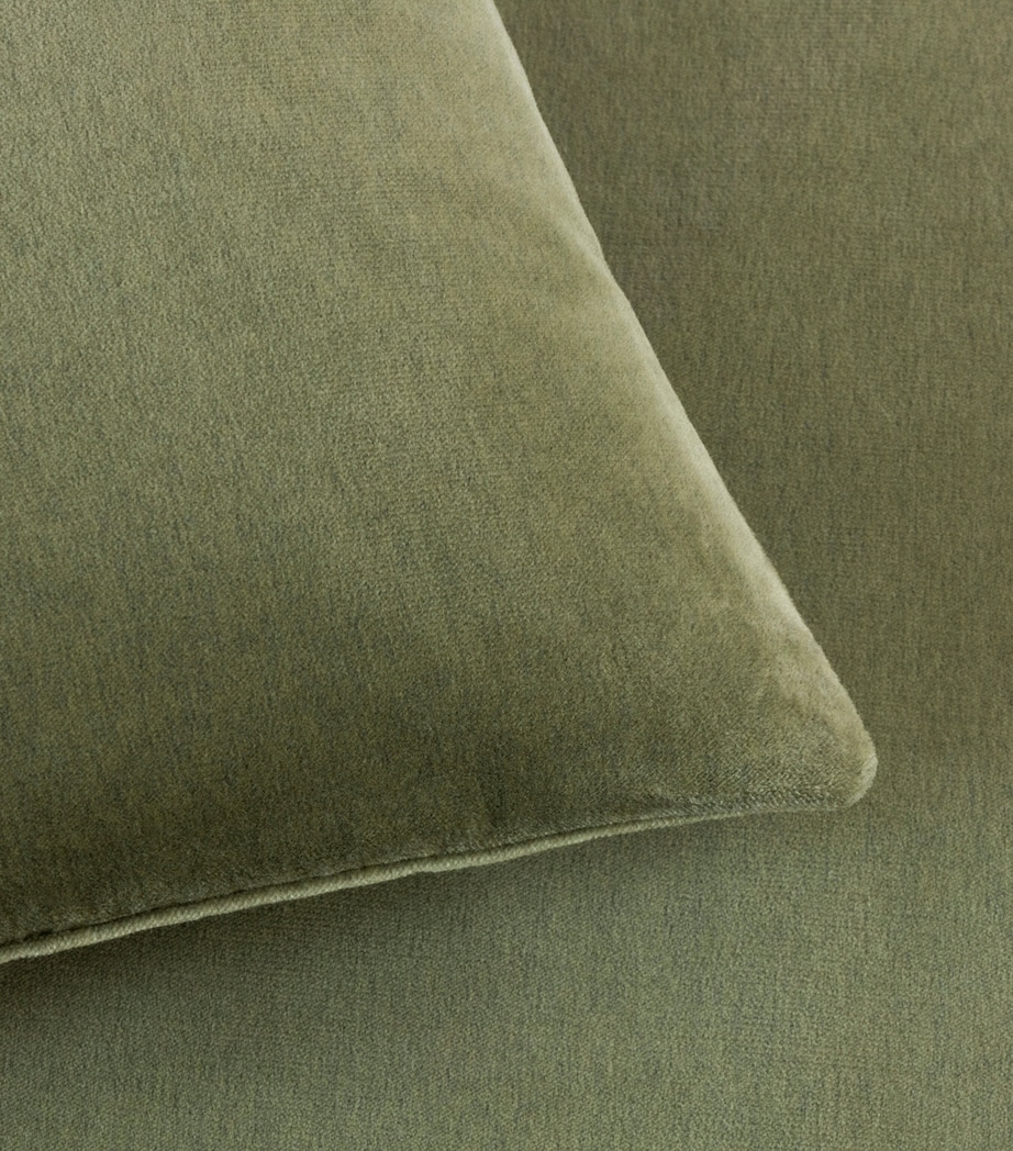Luxury Velvet Cushion Cover (65cm x 65cm) 6419 - TRANQUIL GREE Image 4