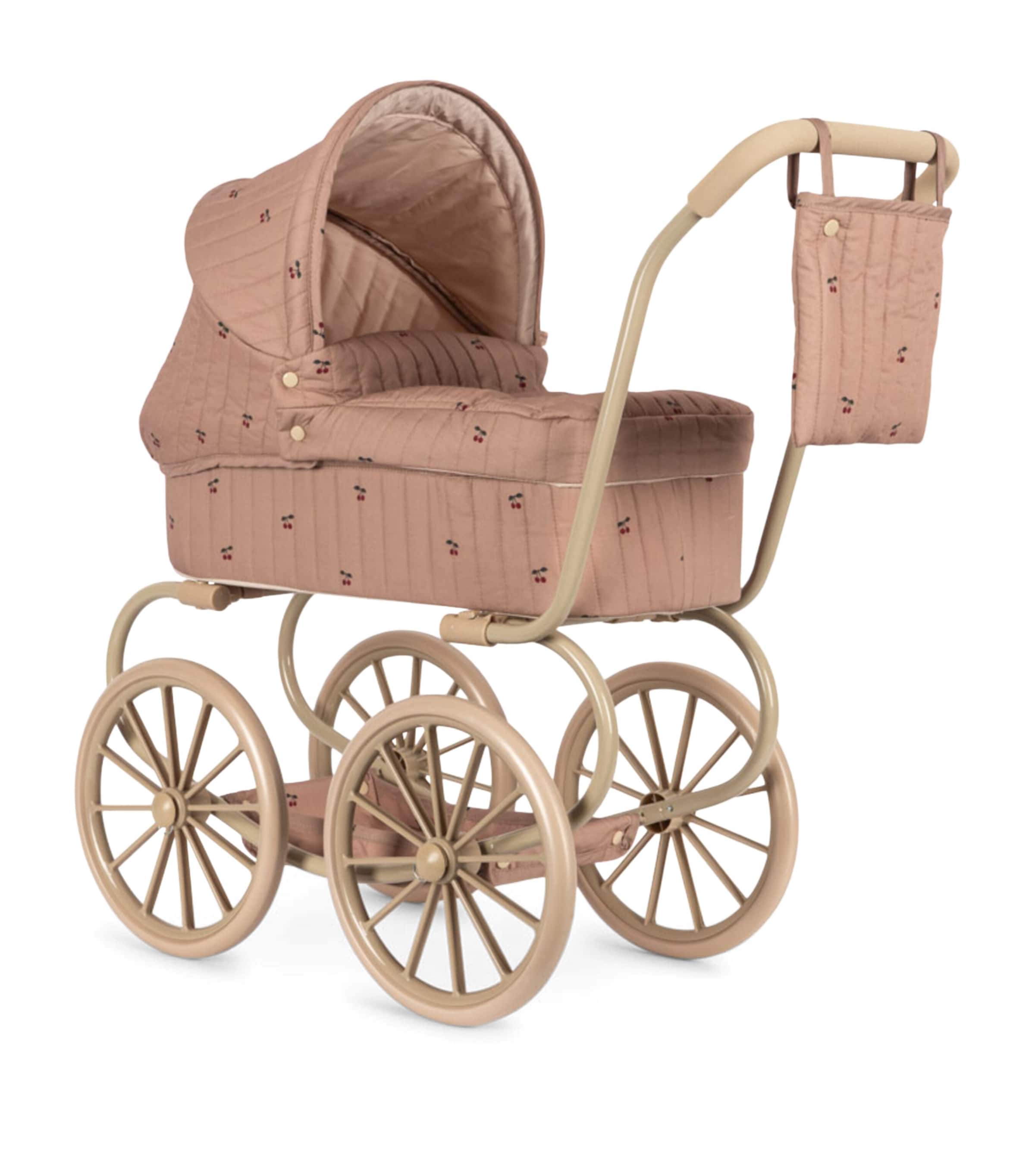KONGES SLOJD Minnie Doll Pram Blush Image 1