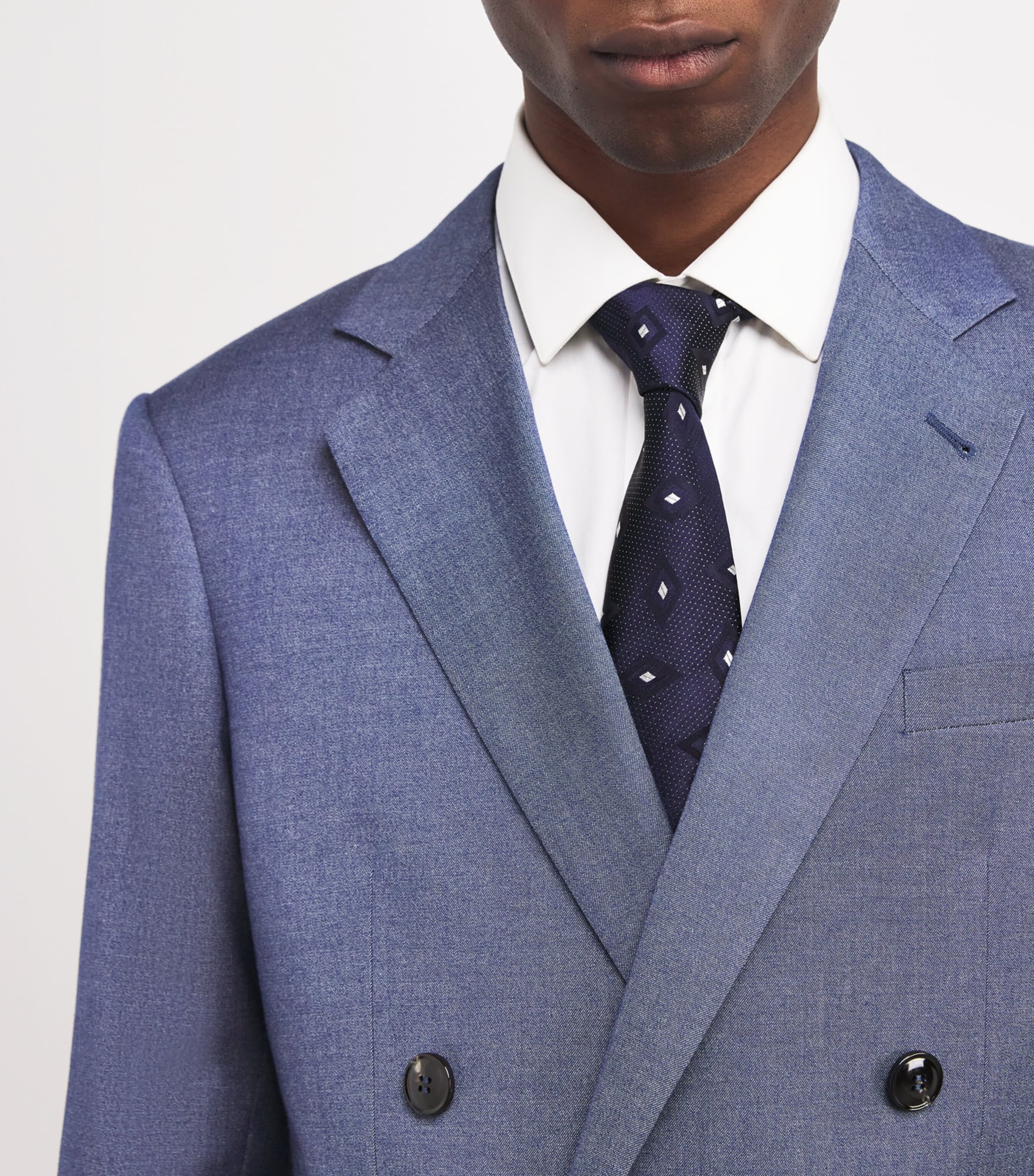 Silk Geometric Print Tie FB057 Image 2