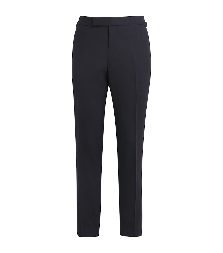 Wool-Mohair Tailored Trousers NAA Image 1