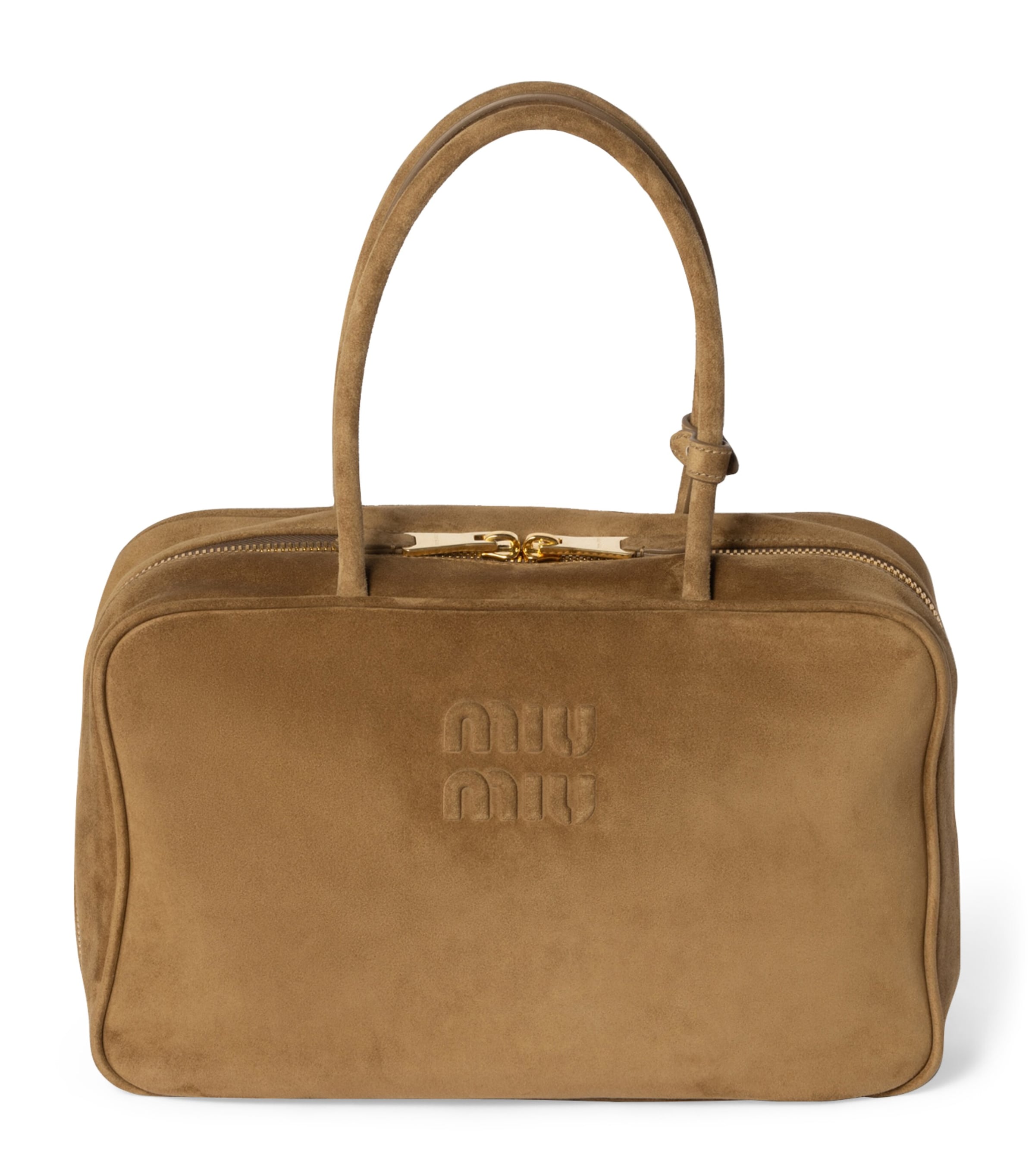 Suede Beau Top-Handle Bag F0393 Image 1