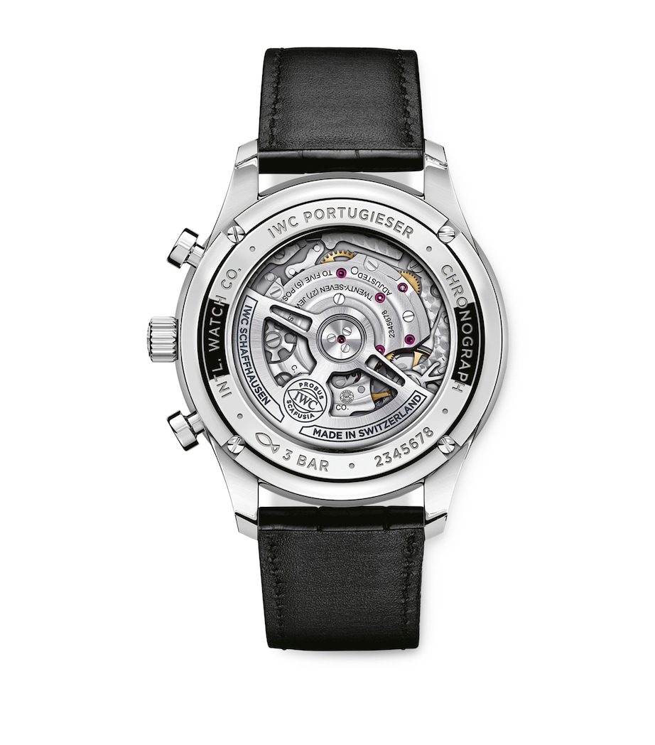 Stainless Steel Portugieser Chronograph Watch 41mm GREEN Image 3