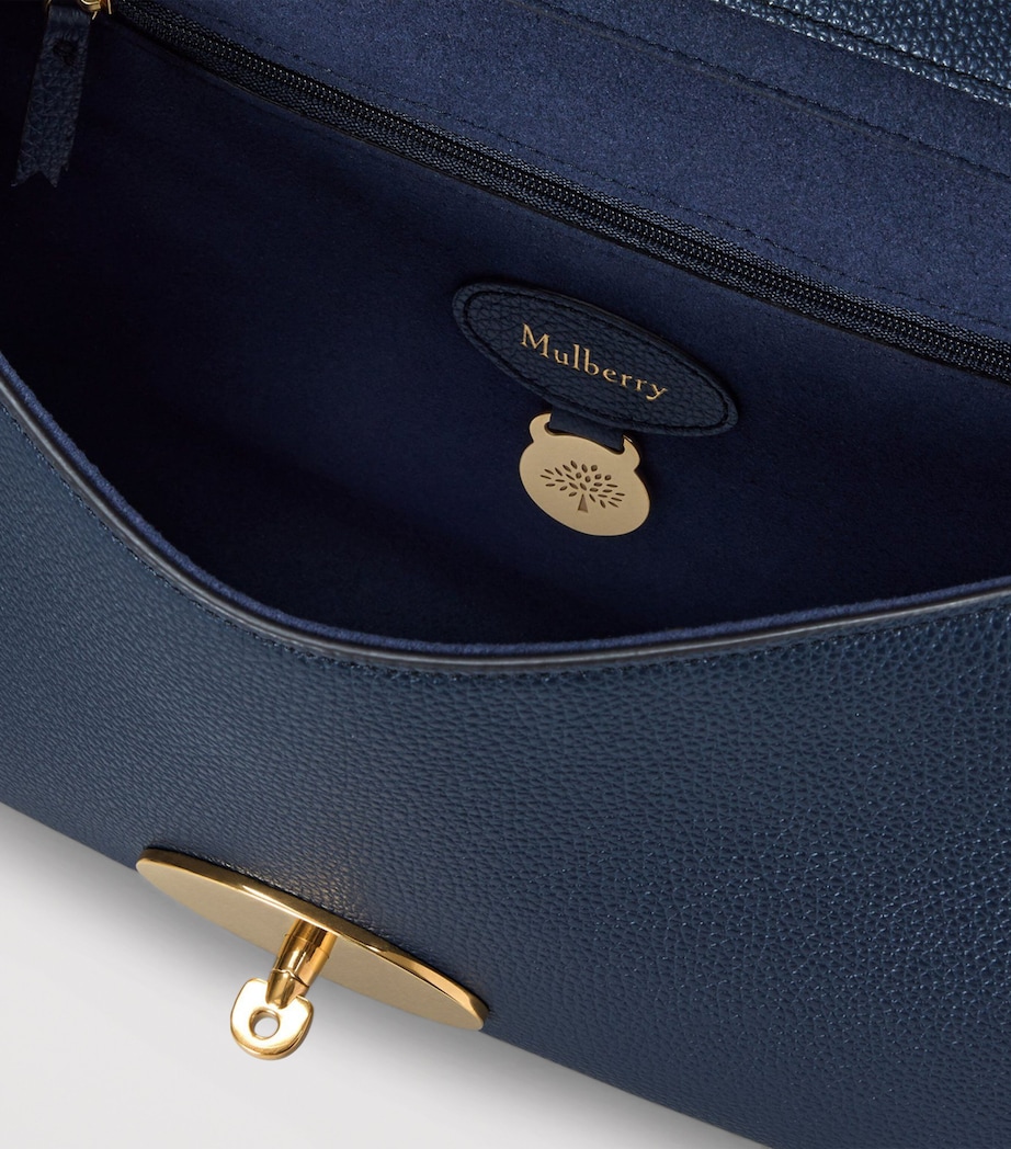 Mulberry Leather Lily Shoulder Bag Night Sky Image 4