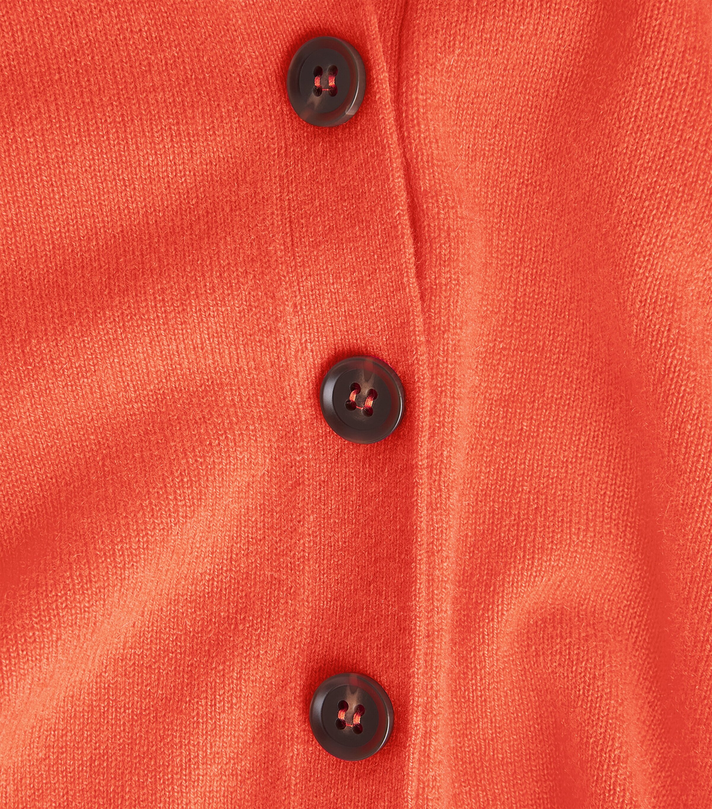 ME+EM Womens Cashmere Cardigan Nectarine Orange Image 6