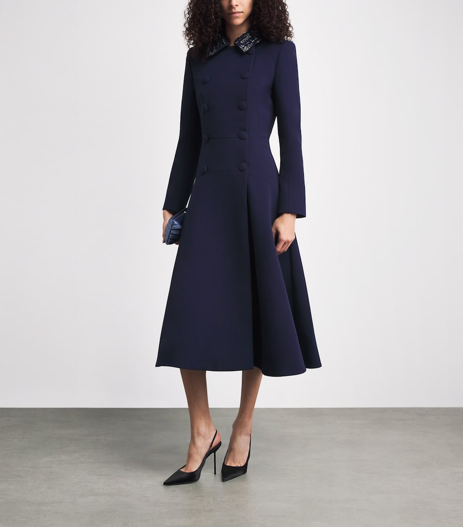 Double-Breasted Lucilla Jacket AZURITE W MULTI BLUE Image 2