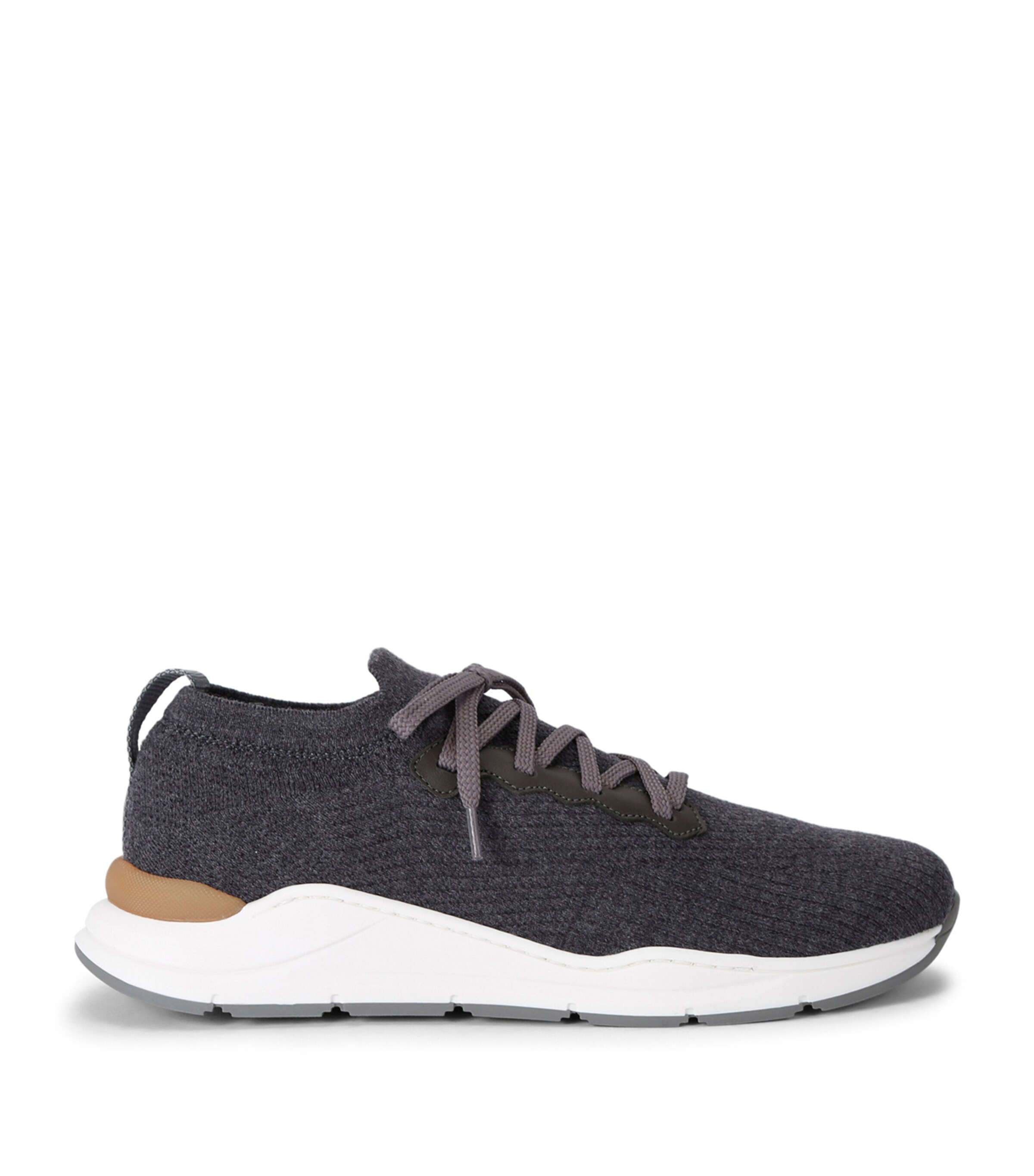 Brunello Cucinelli Kids Cotton Knitted Sneakers | Boys Shoes | Trainers | Designers | Brunello Cucinelli