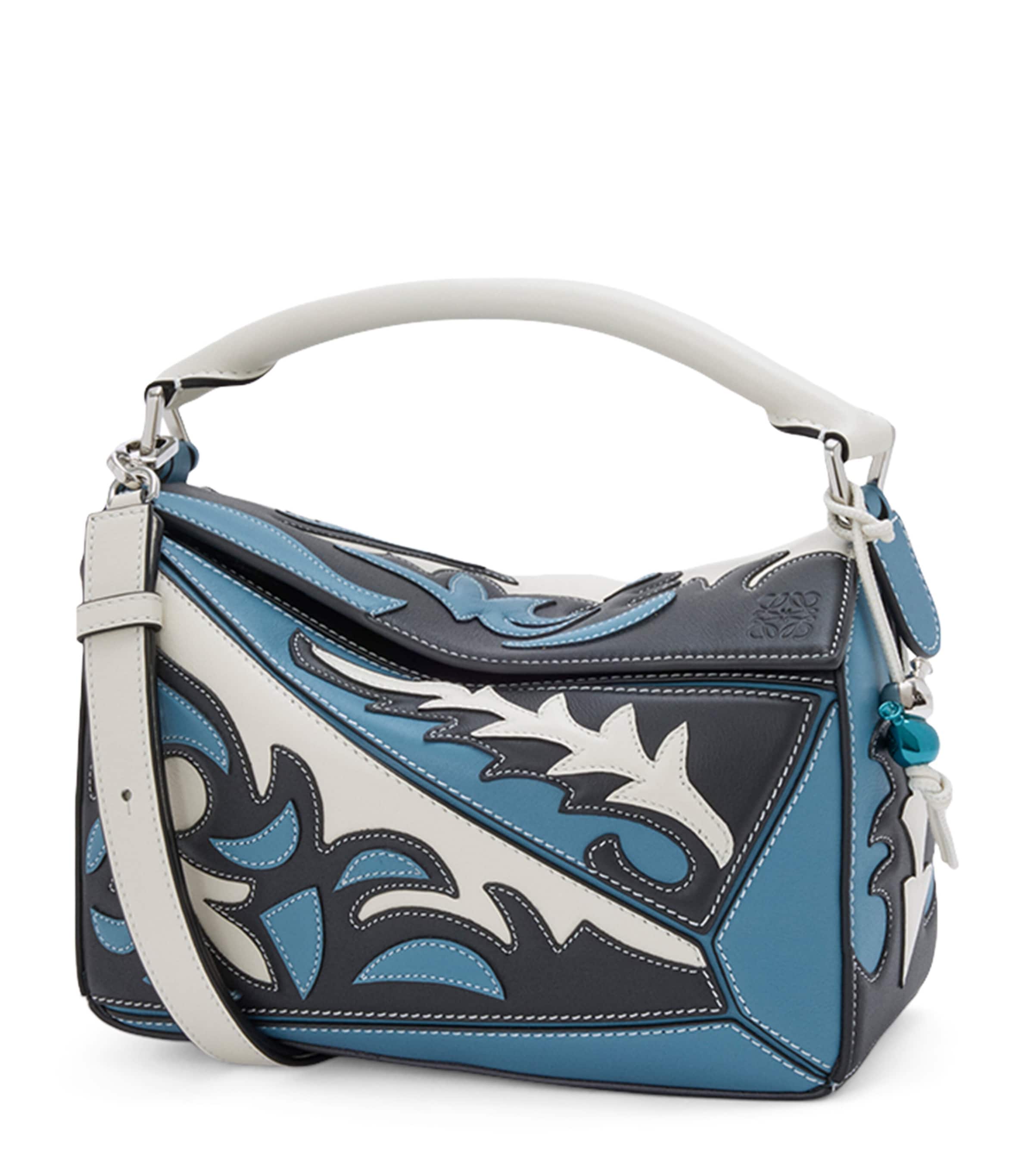 Loewe Puzzle 10 Re-edition Cowboy Top-handle Bag