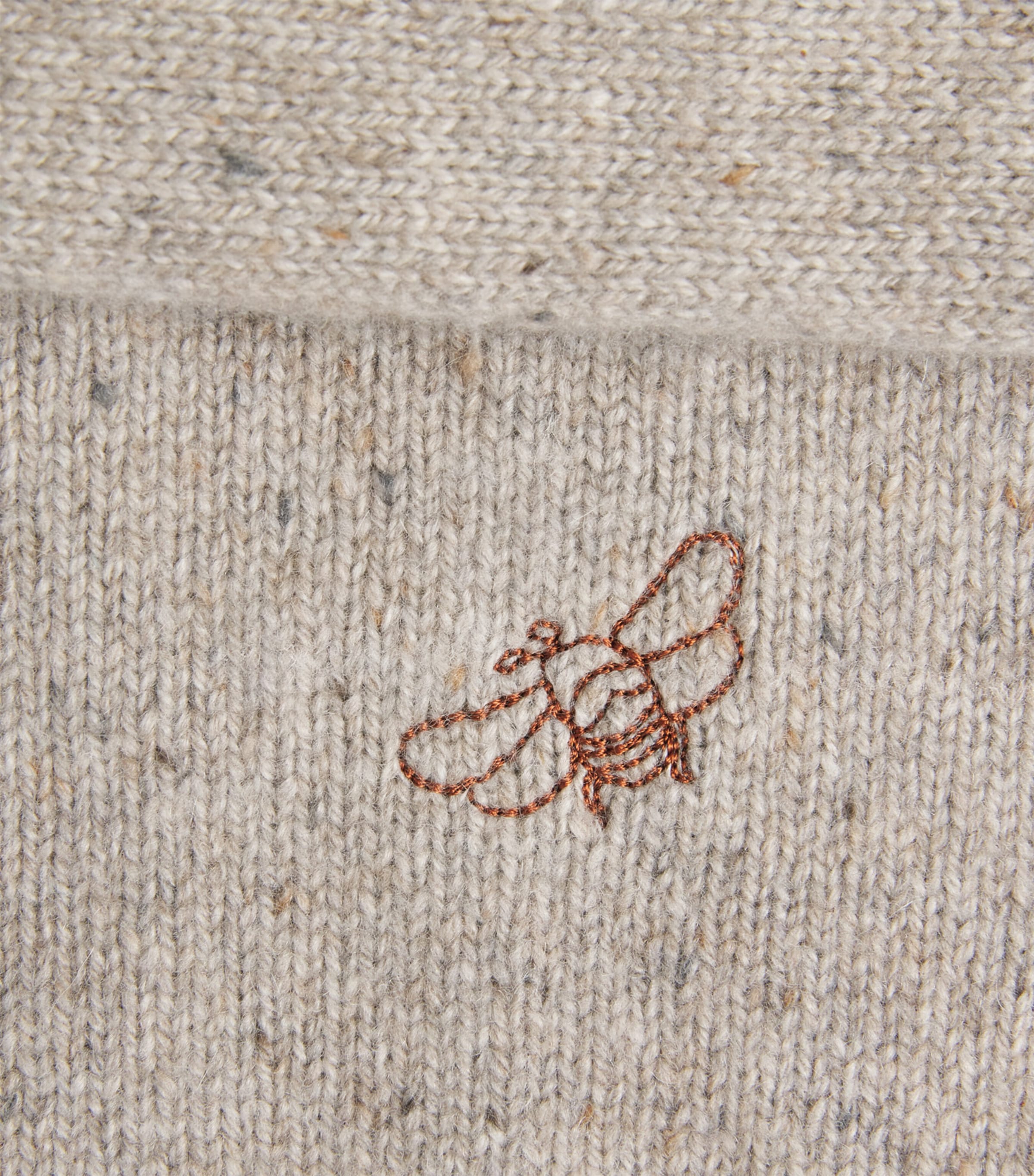 Johnstons Of Elgin Womens Cashmere Cairn Sweater Islnd Donegal Image 6