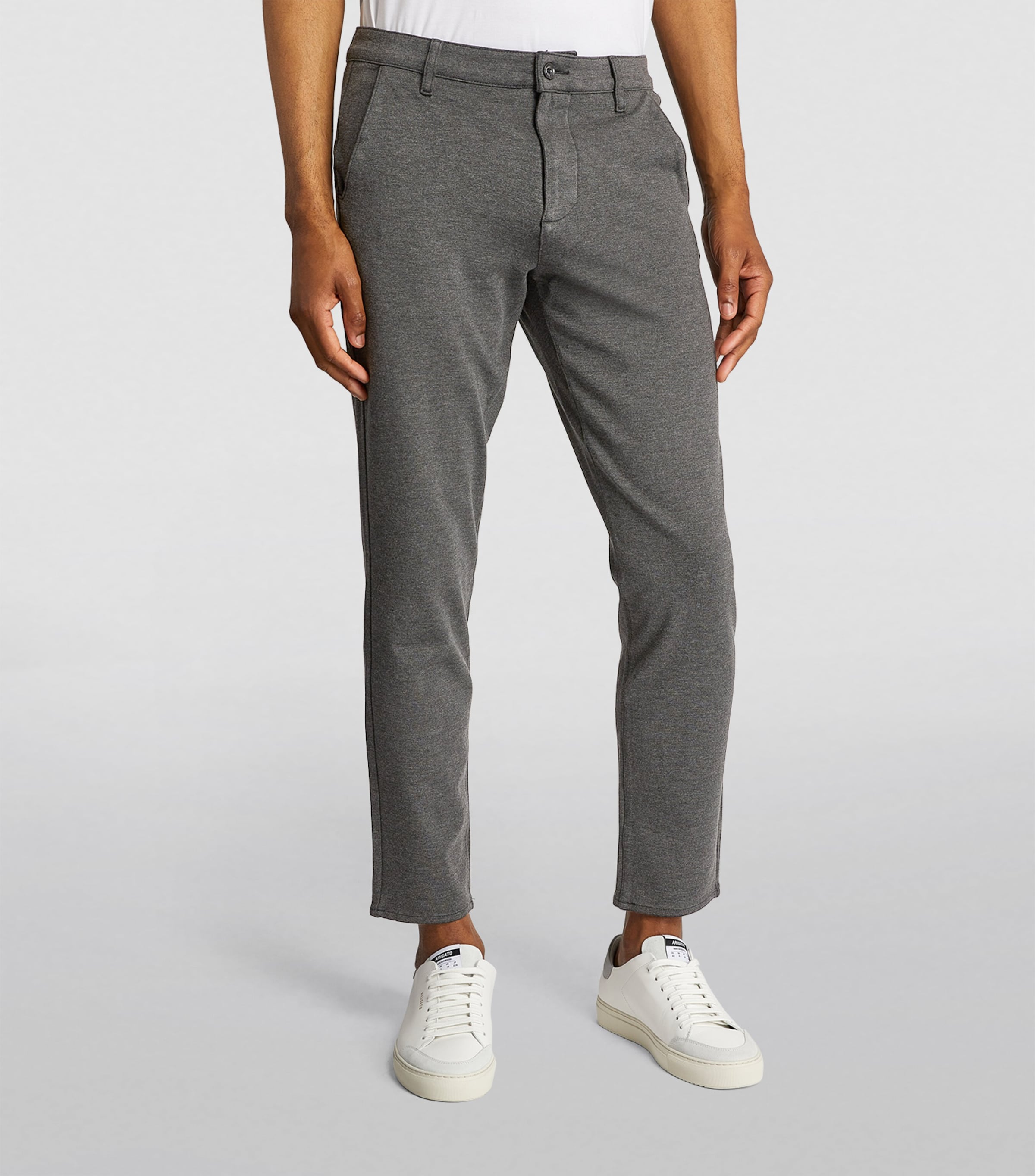 Double-Knit Travel Chinos GREY Image 3