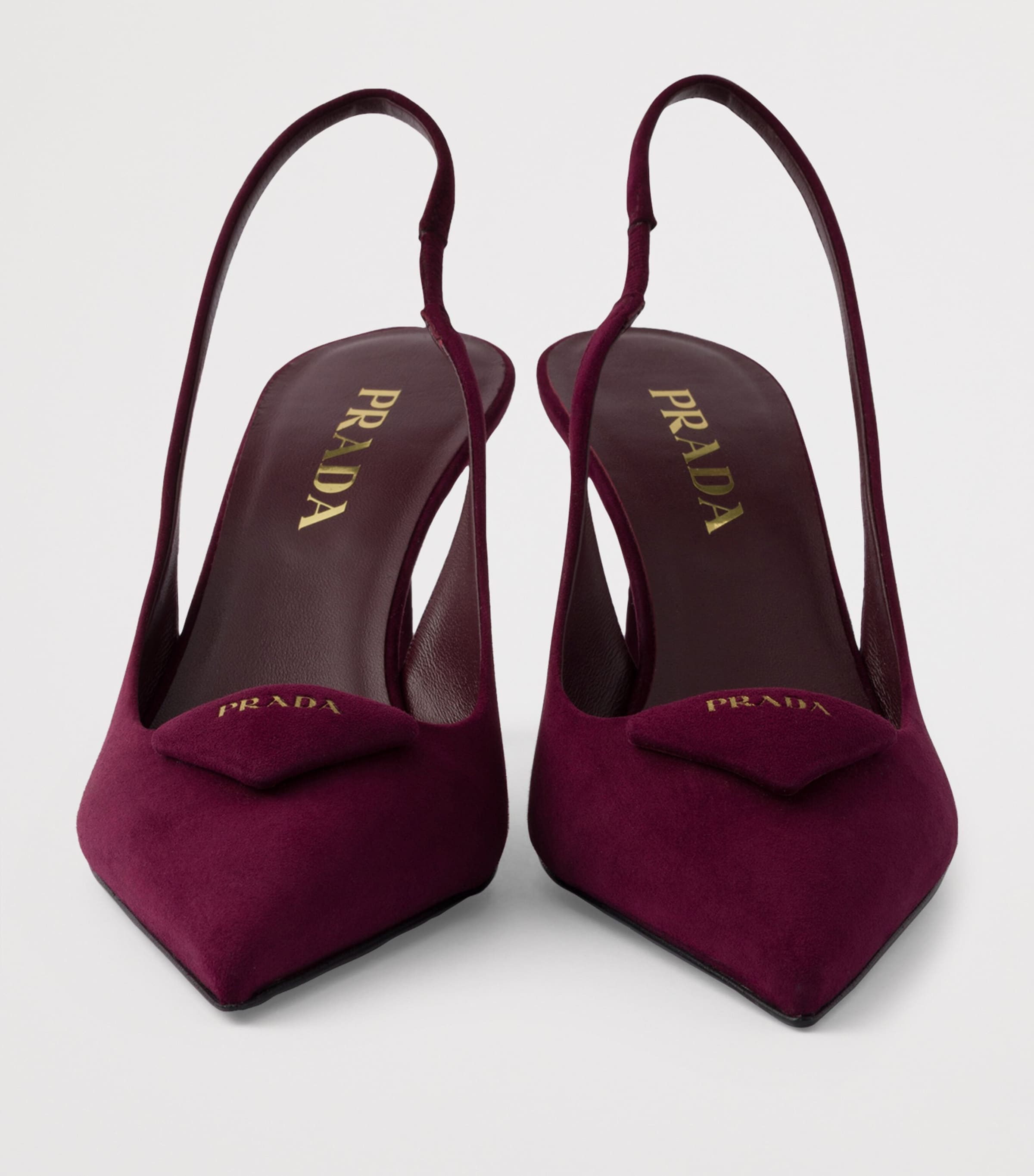 Suede Slingback Pumps 75 F0007 Image 5