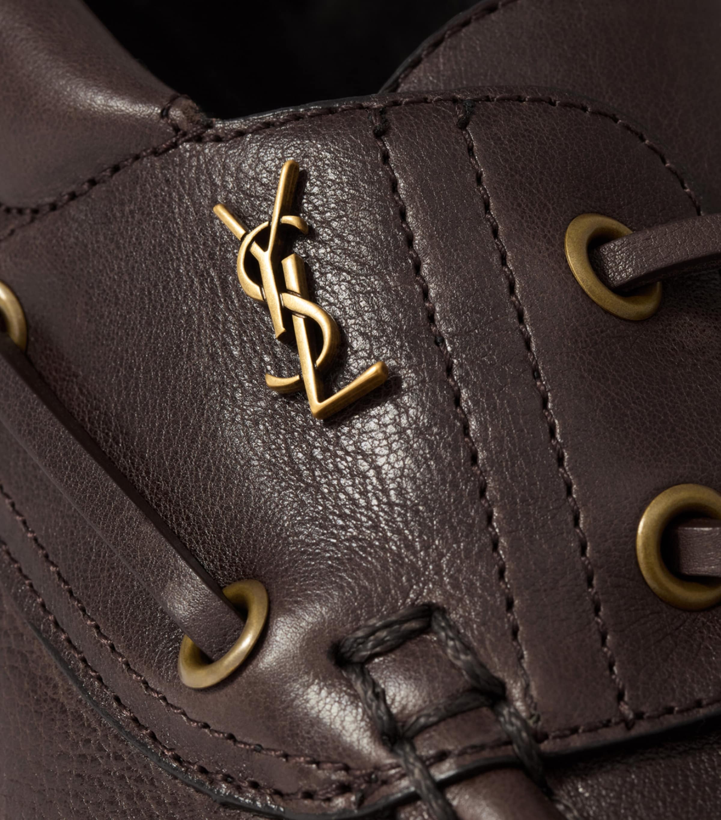 Saint Laurent Leather Bateau Le Loafers Image 4