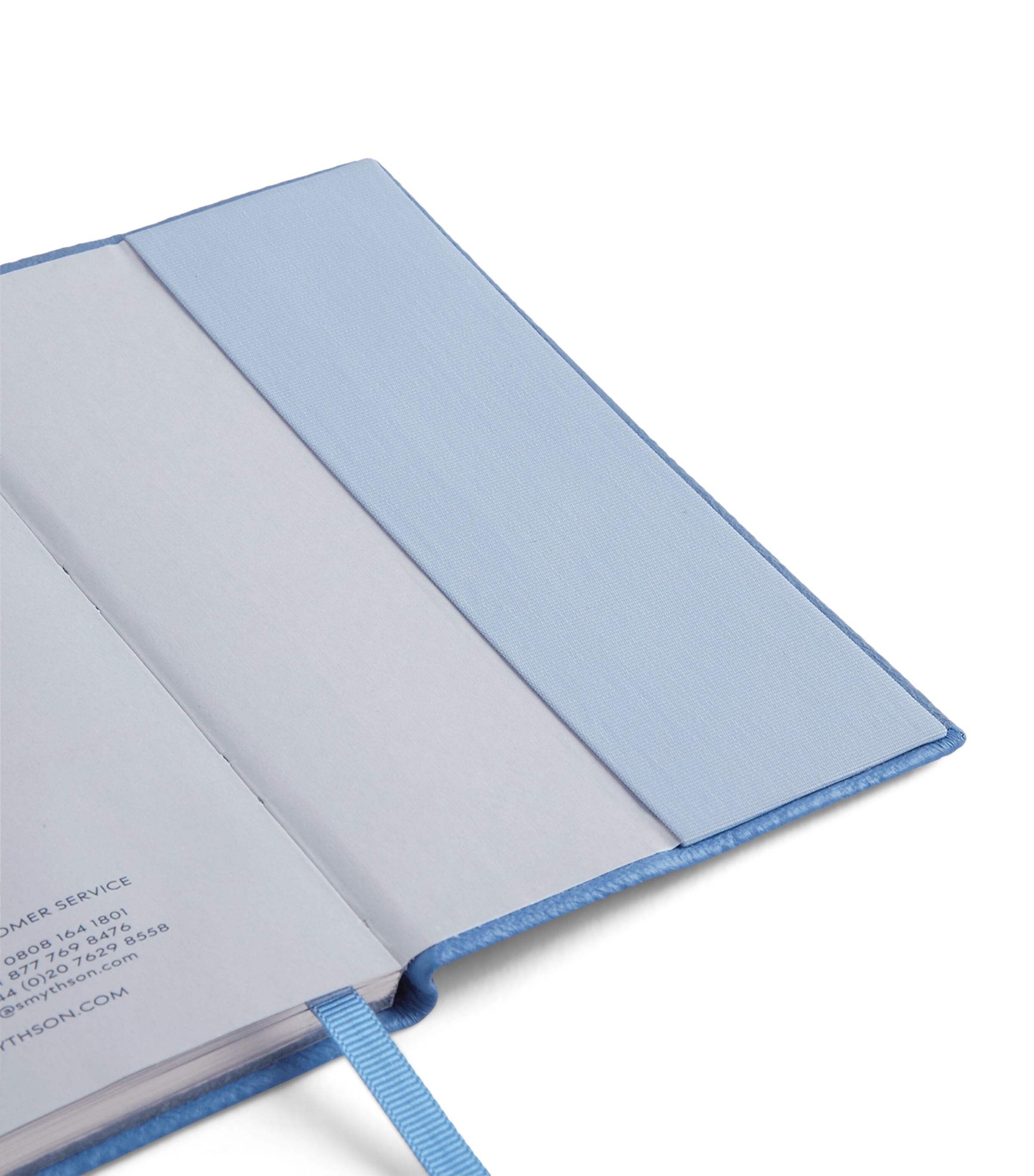 Smythson Leather Panama Weekly Diary 2027 Nile Blue Image 4