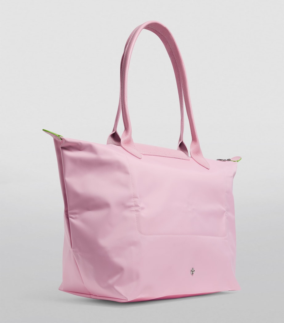 Large Le Pliage Green Tote Bag P75 PINK Image 2