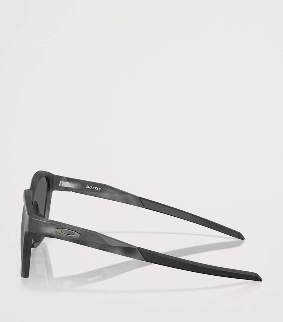 Oakley Shackle Square Sunglasses Grey Image 3