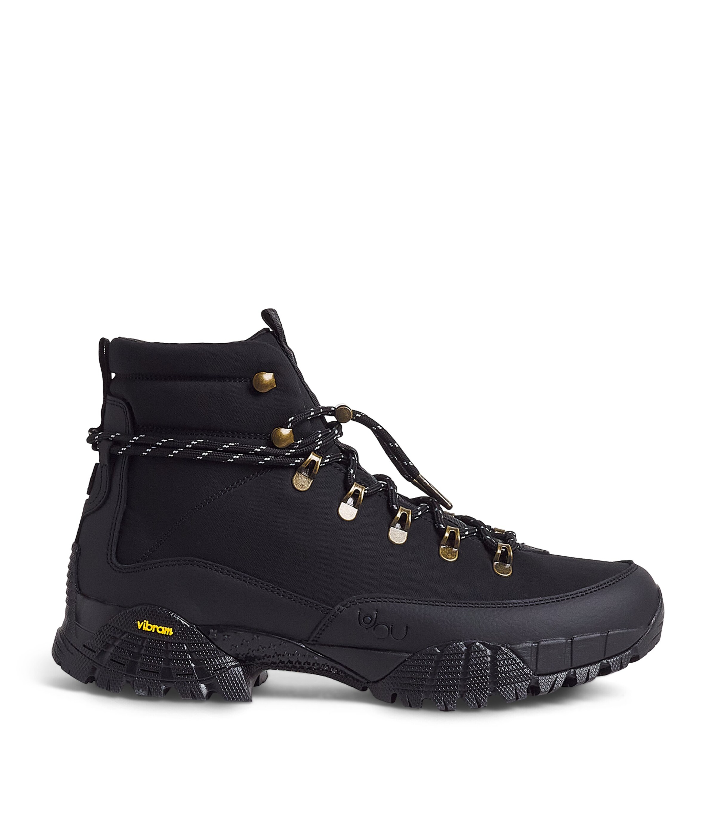 Y.O.U Bradgate Hiker Ankle Boots Black Image 1