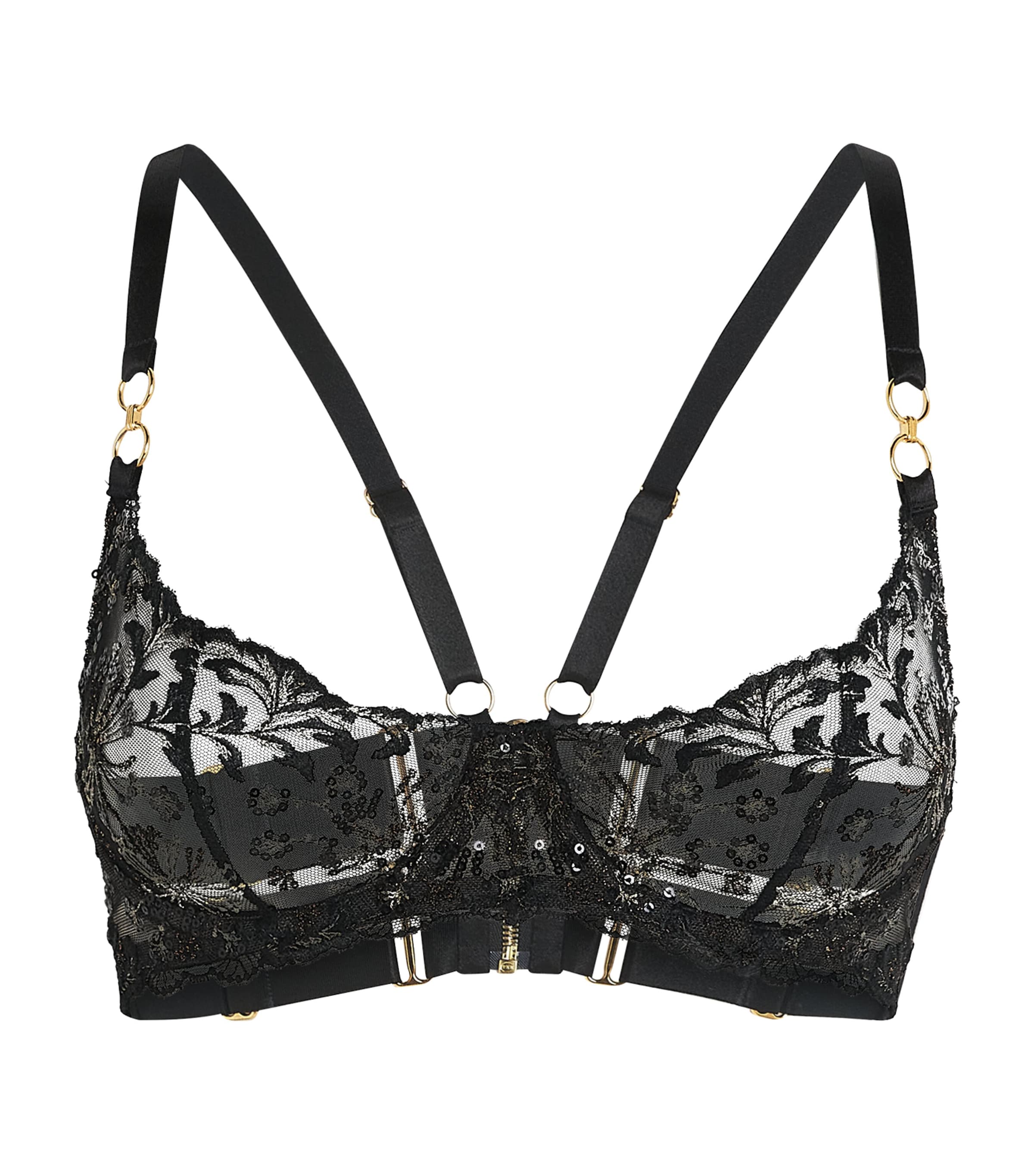 Bordelle Theia Balconette Bra In Black