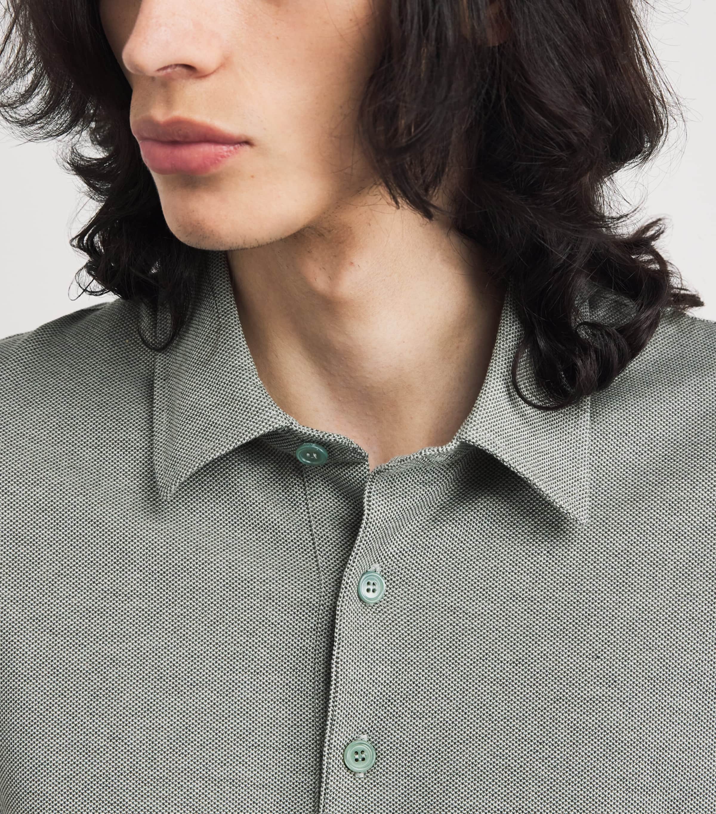 Brioni Mens Cotton Polo Shirt Image 3