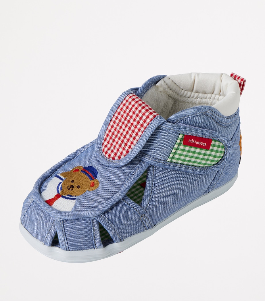 Asymmetric Embroidered Sandals 3 Image 5