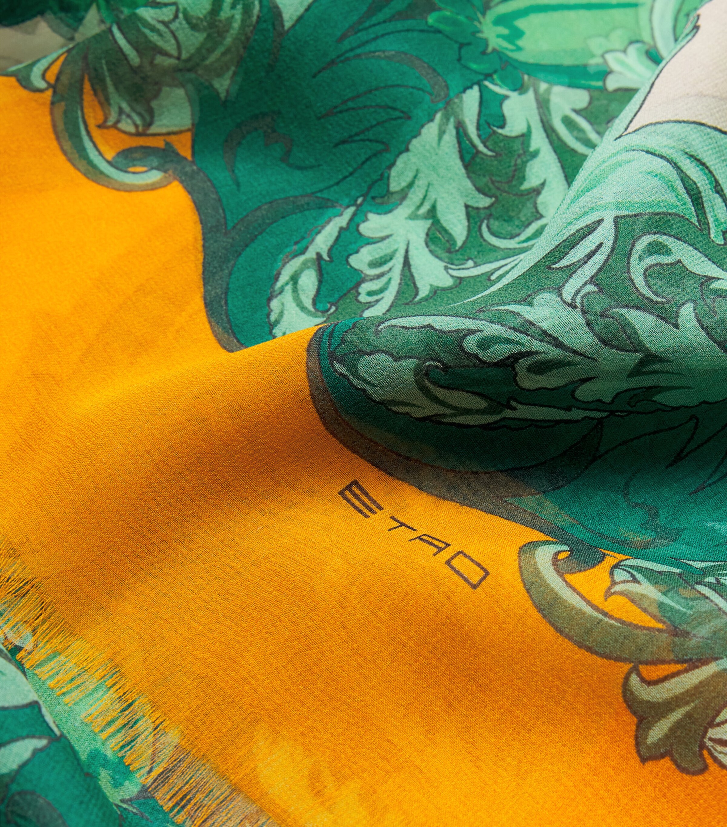 Silk Printed Scarf X0806 Image 5