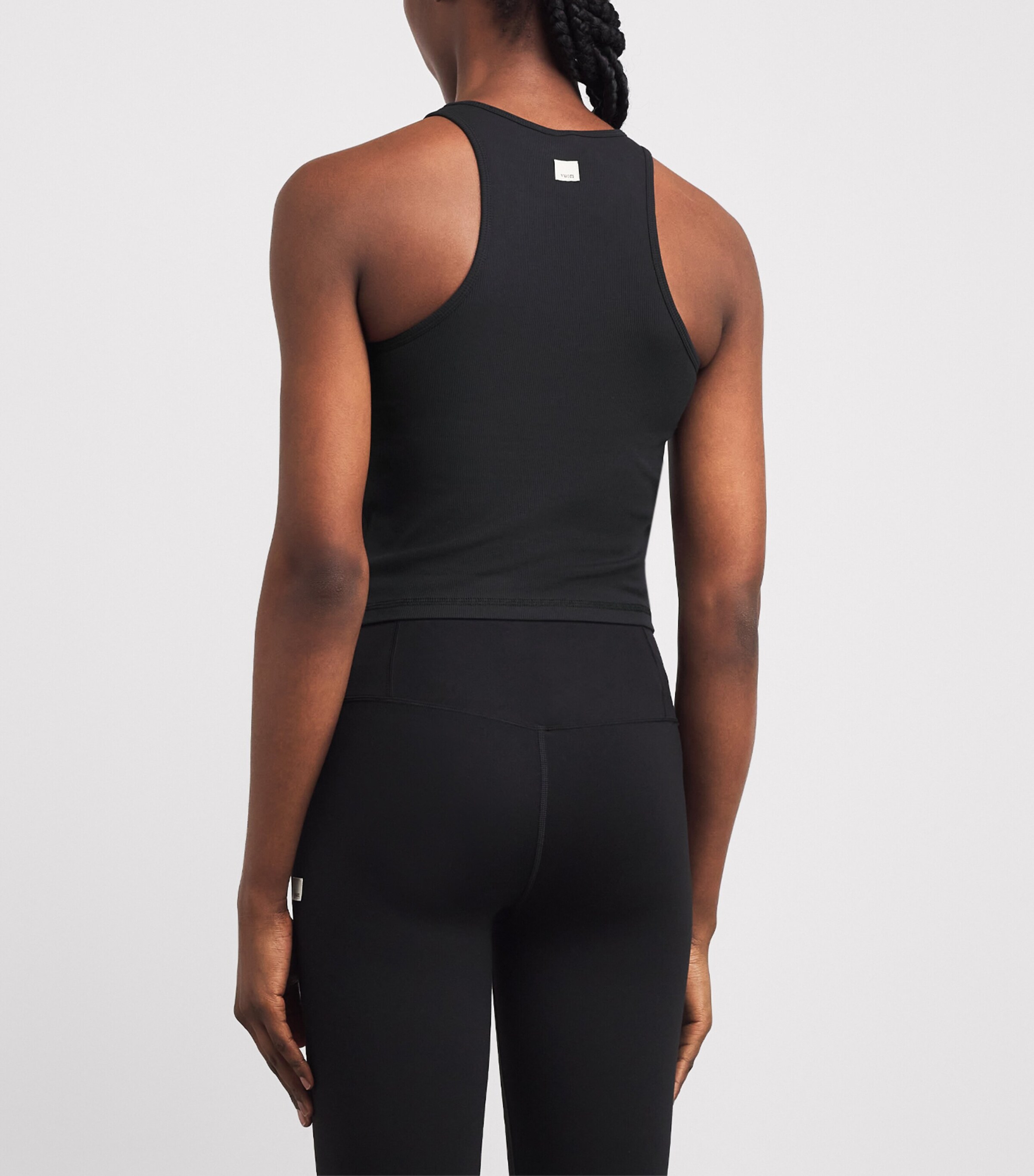 Stretch-Knit Pose Plyo Tank Top BLK BLACK Image 4